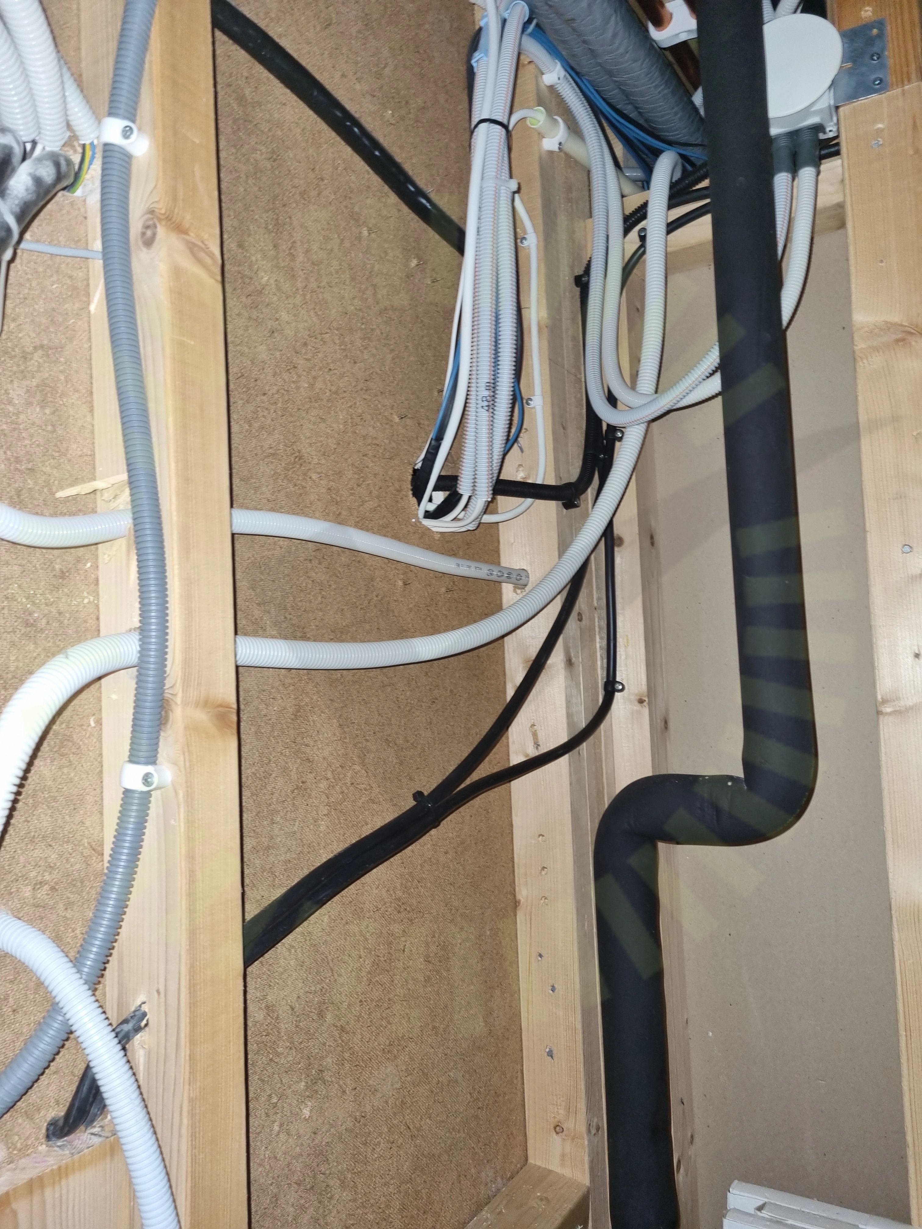 AC Kablage förläggning