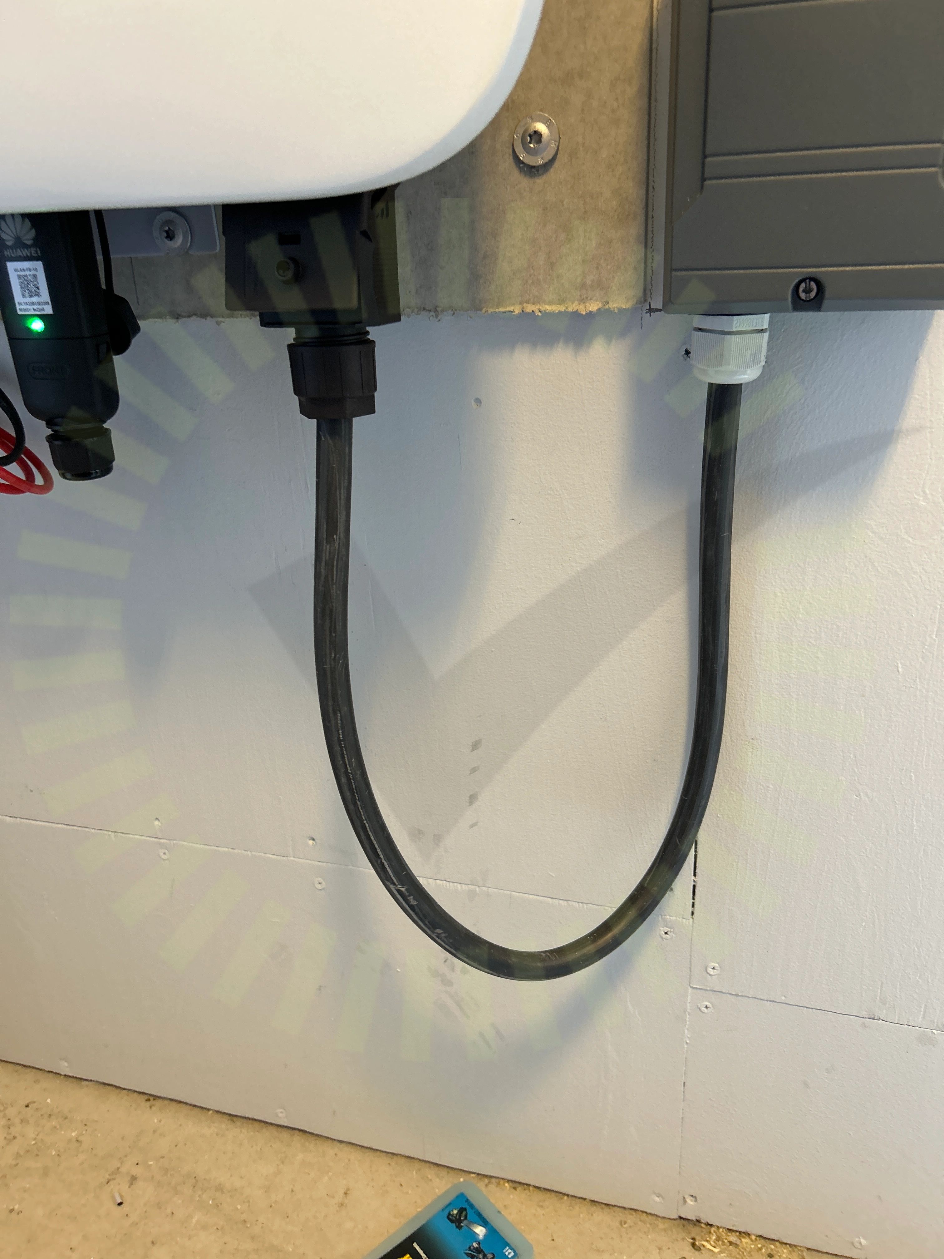 AC Kablage förläggning