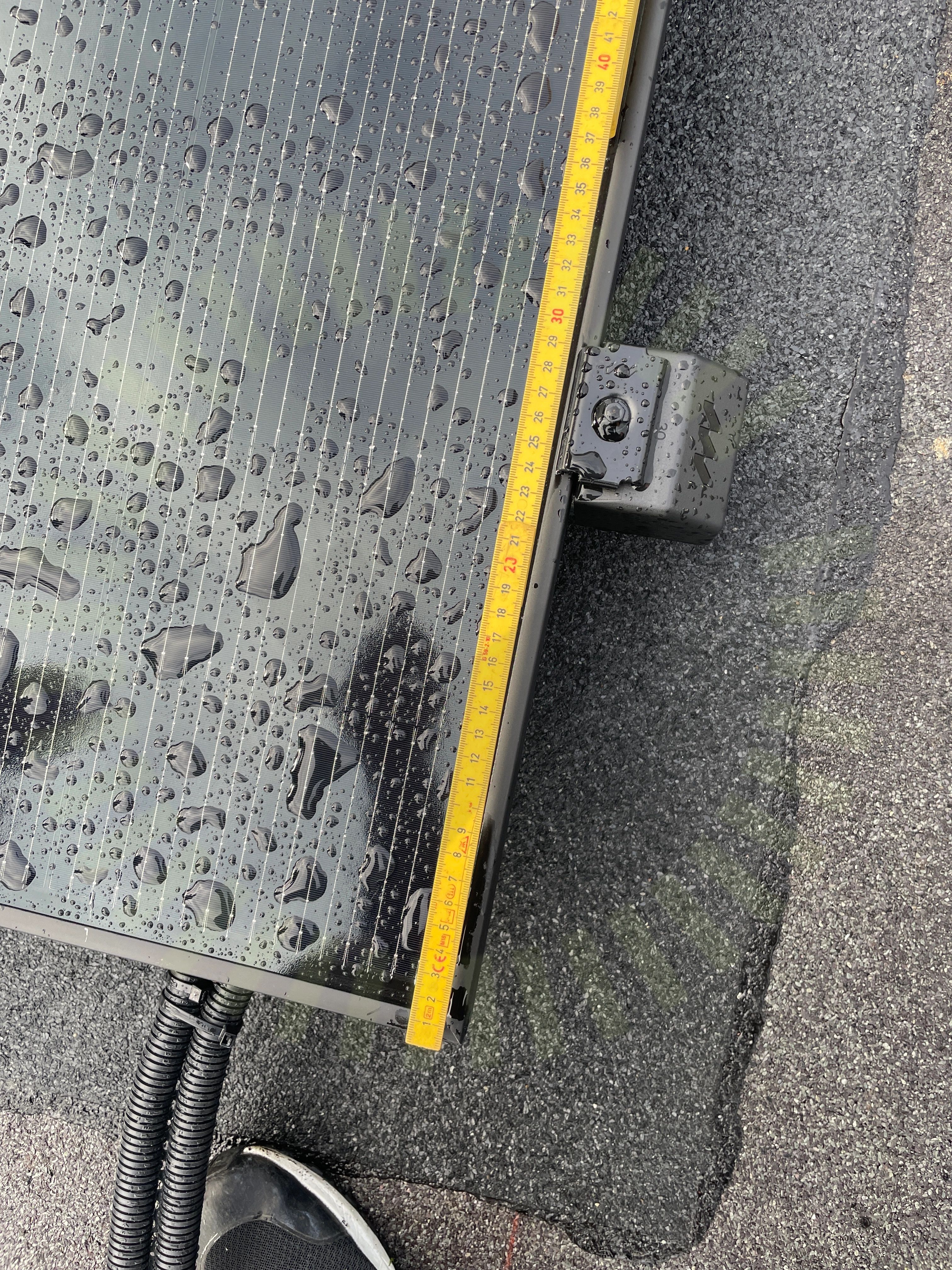 Klämmornas placering