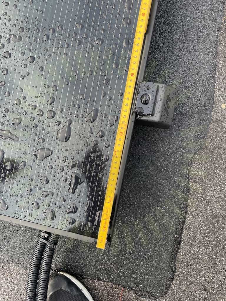 Klämmornas placering