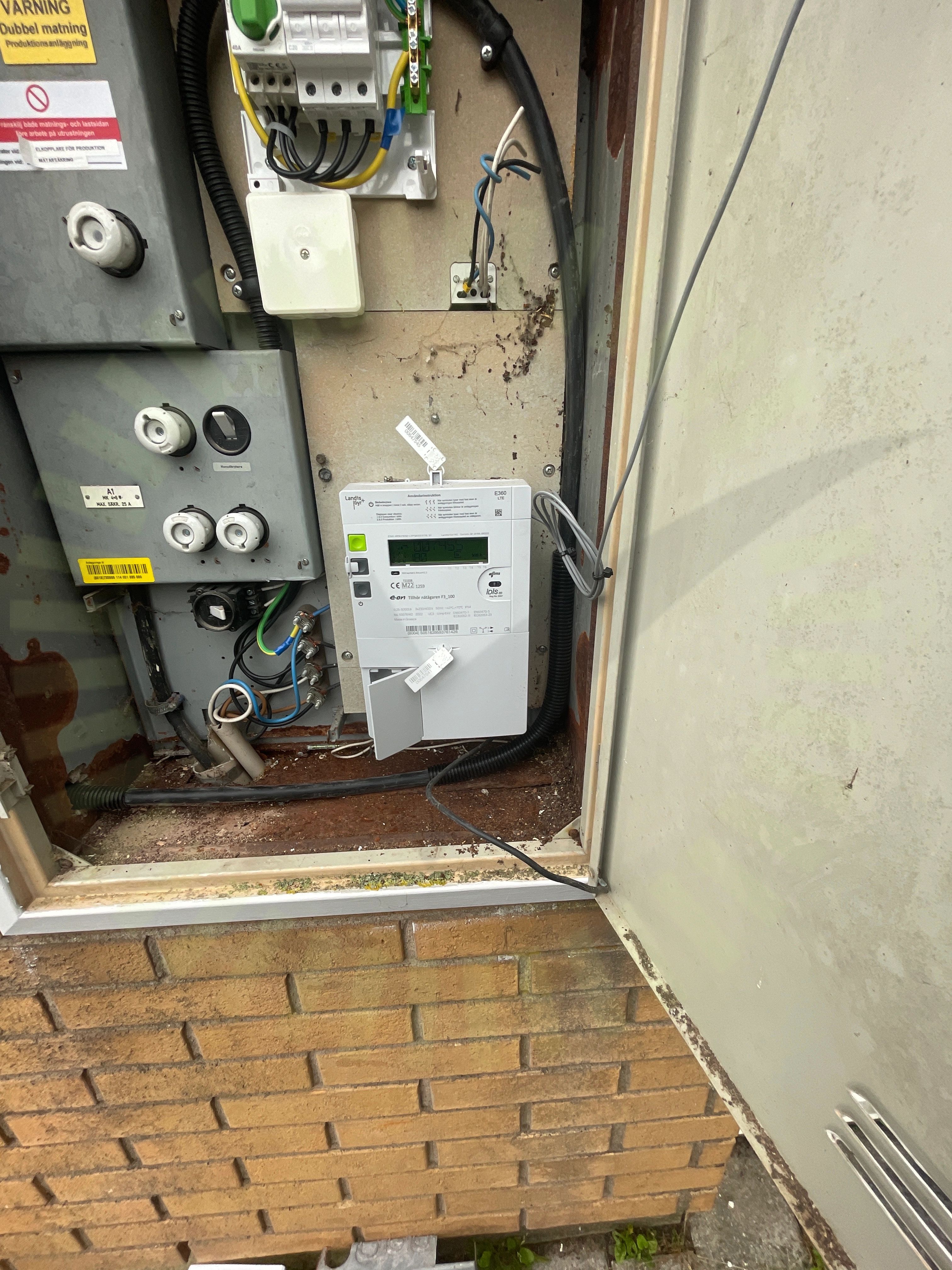 AC Kablage förläggning