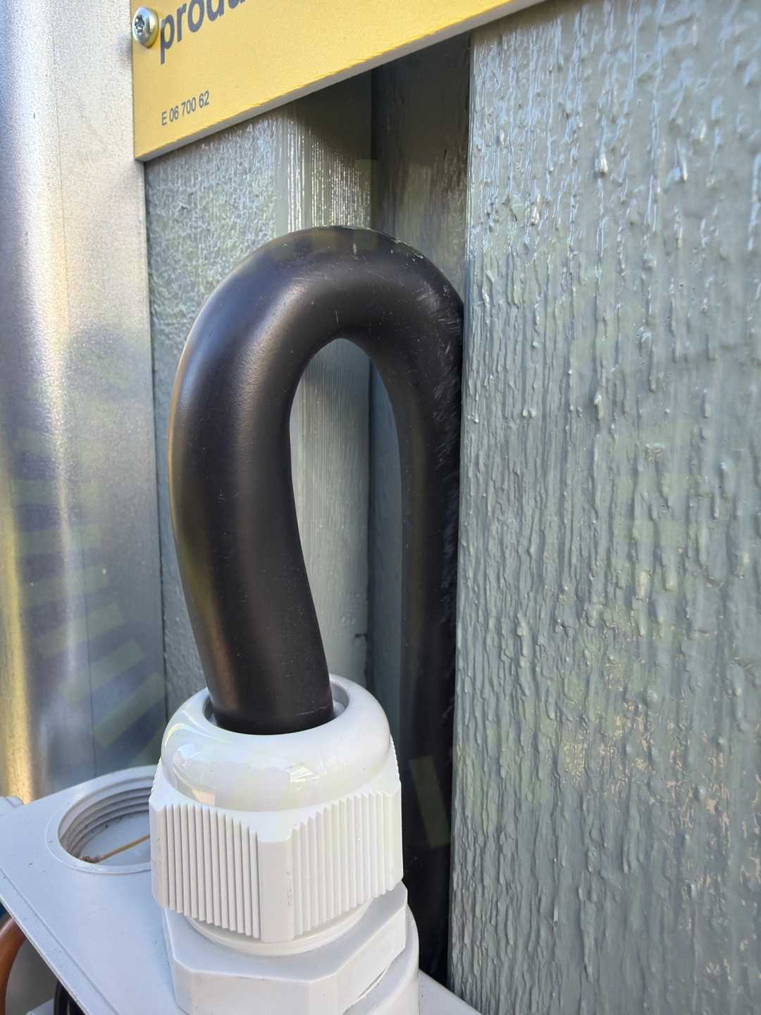 Kablagets böjradie