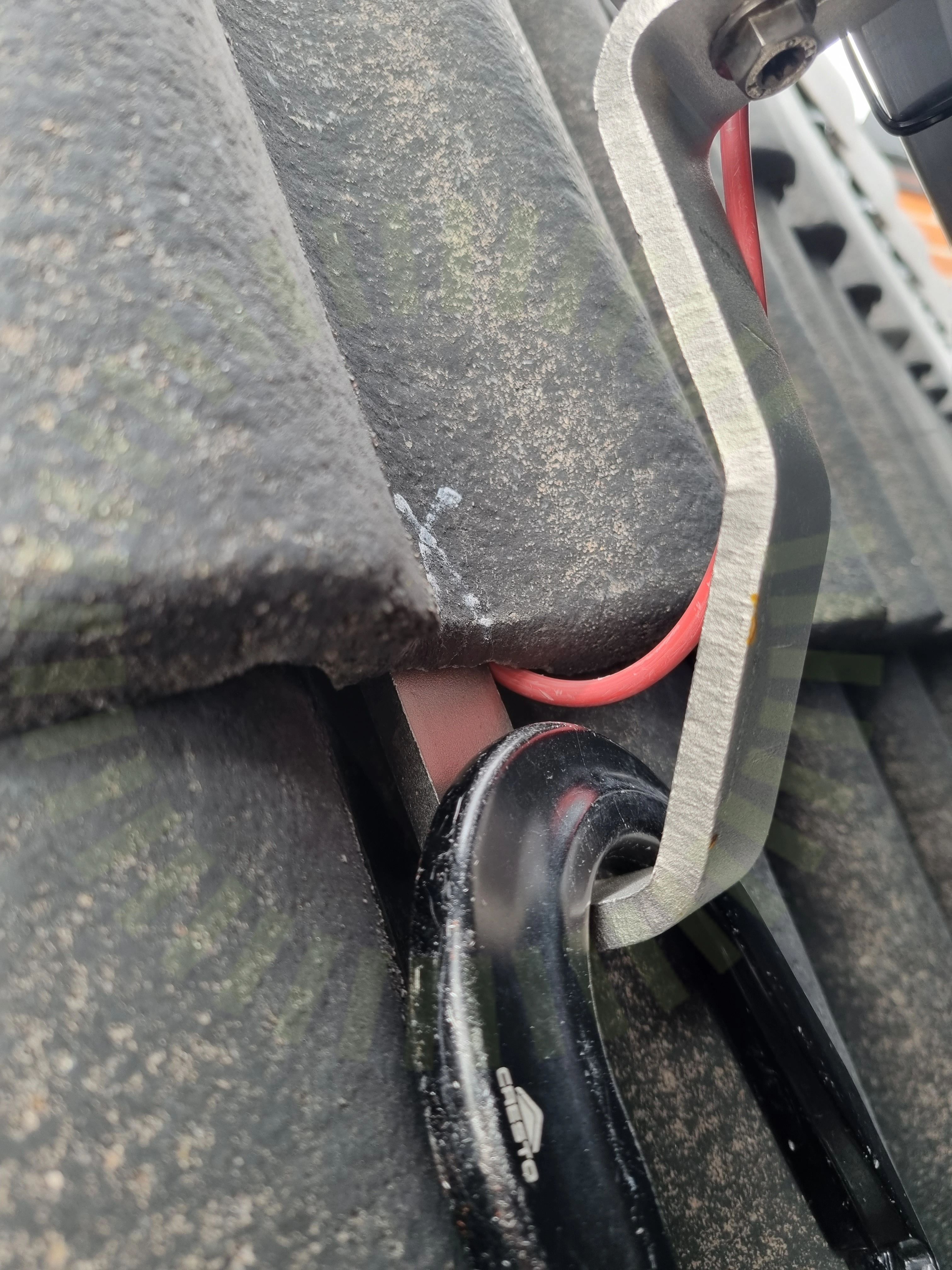 DC kabel förläggning