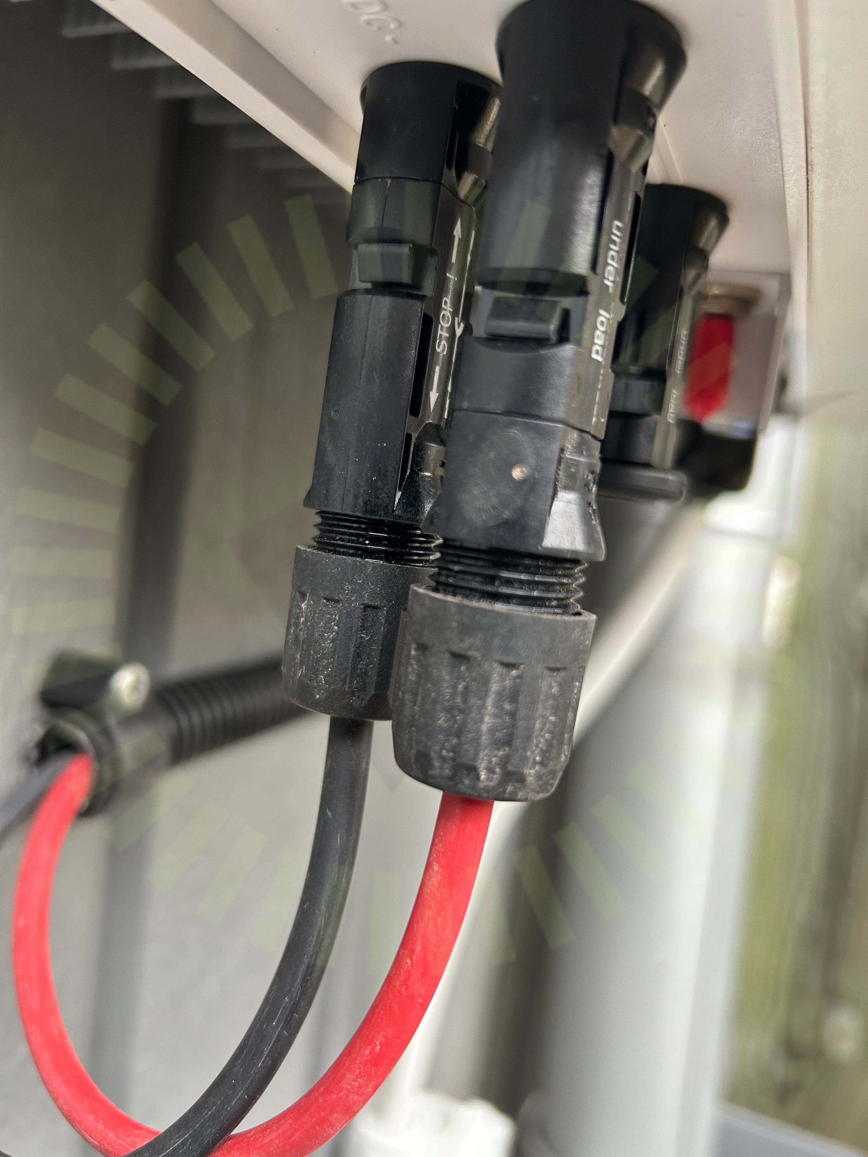 DC Kontakter anslutning
