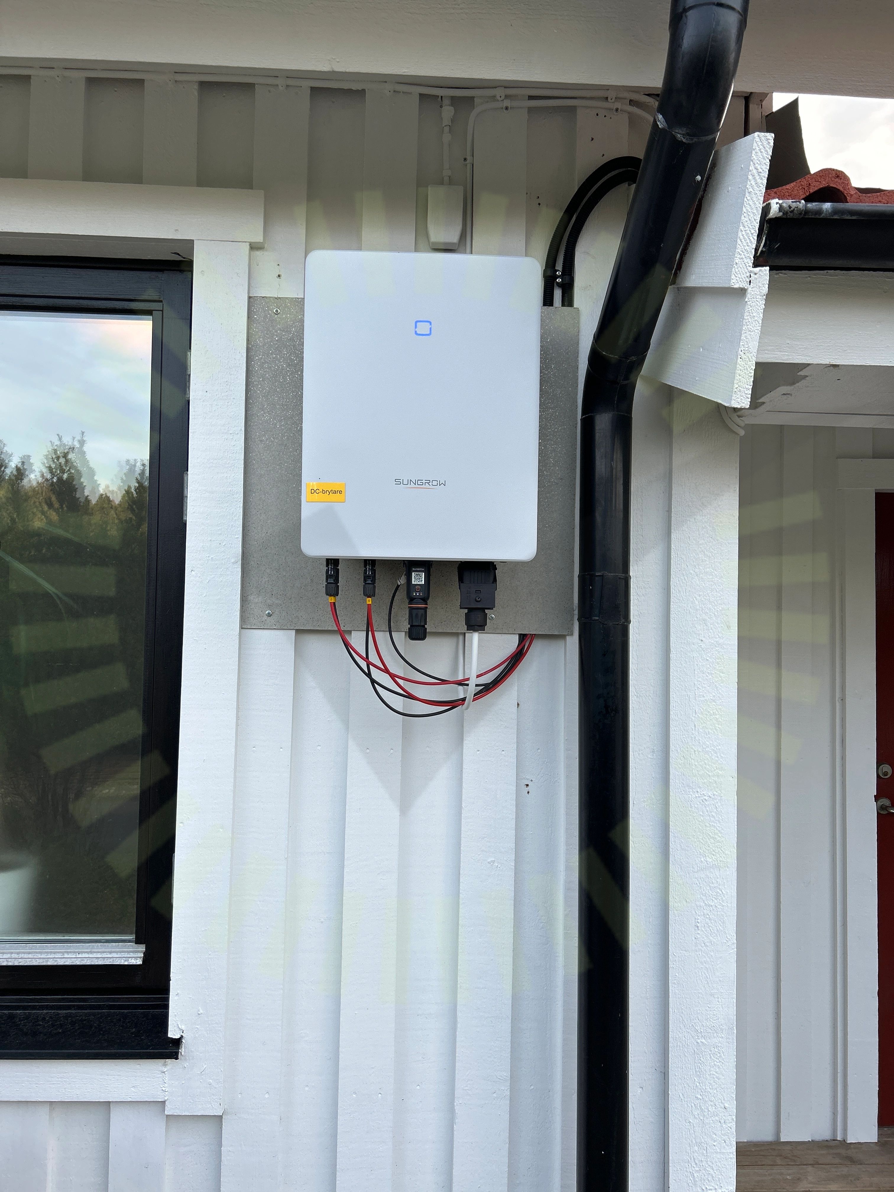 Varning för likspänning