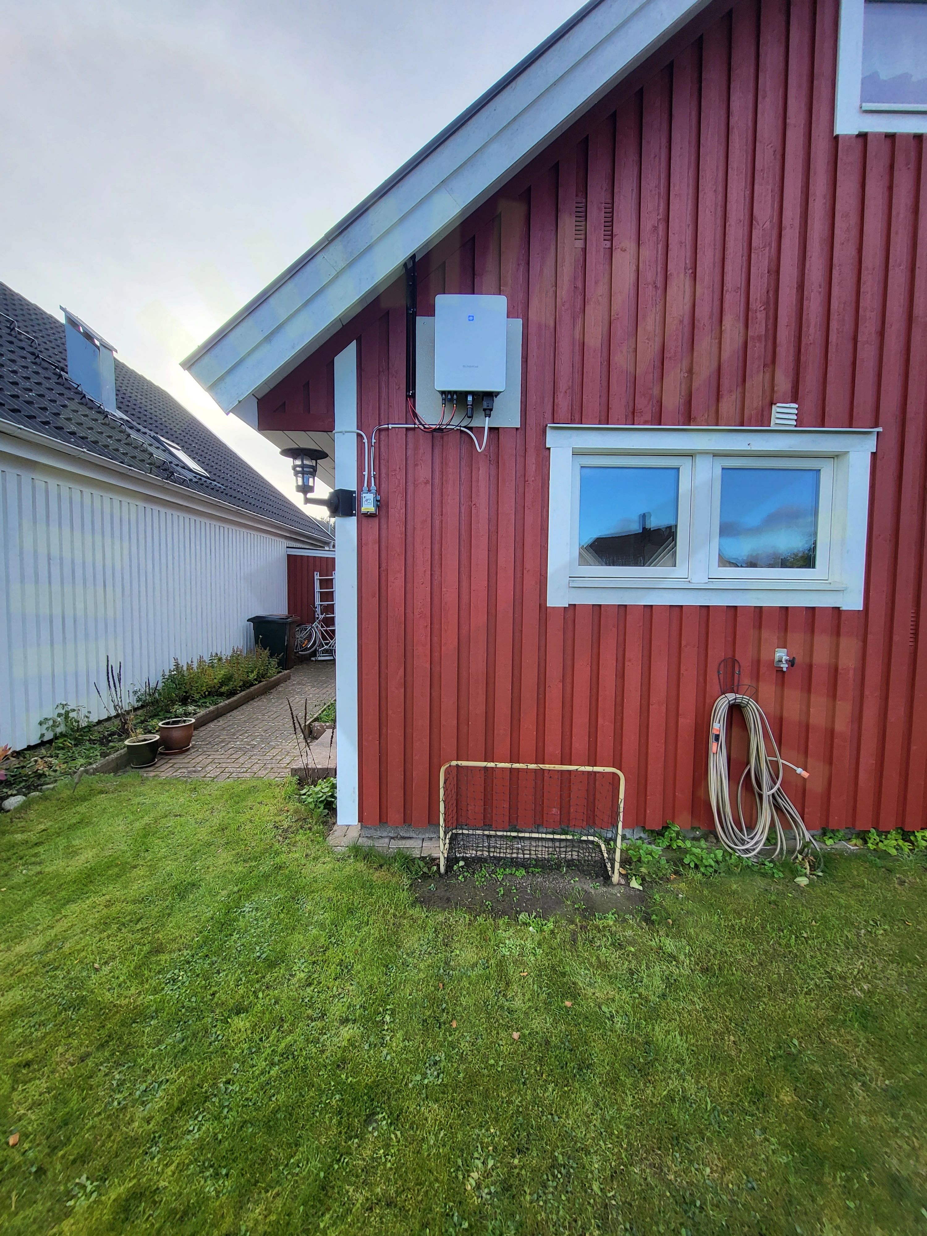 Varning för likspänning