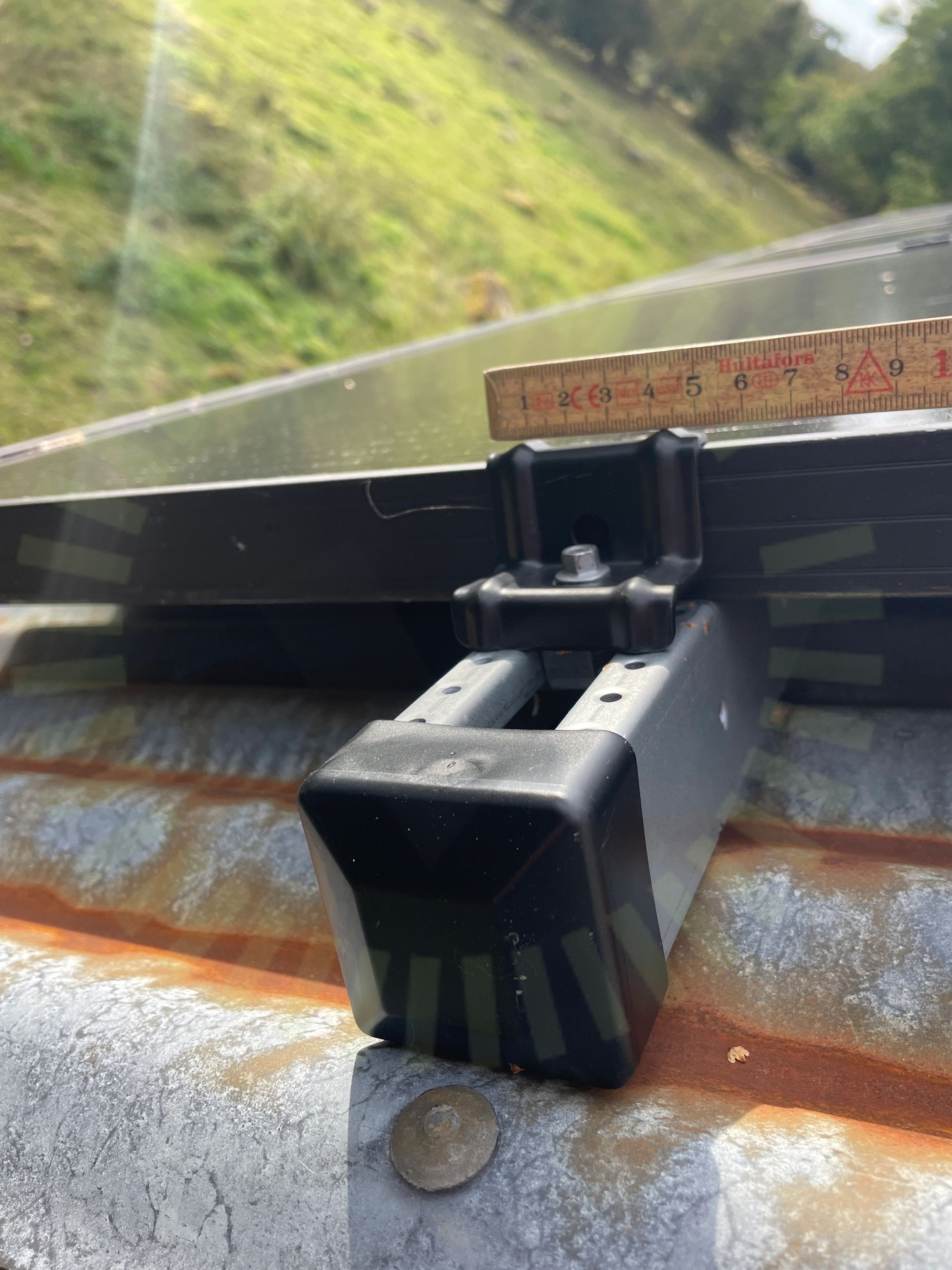 Klämmornas storlek