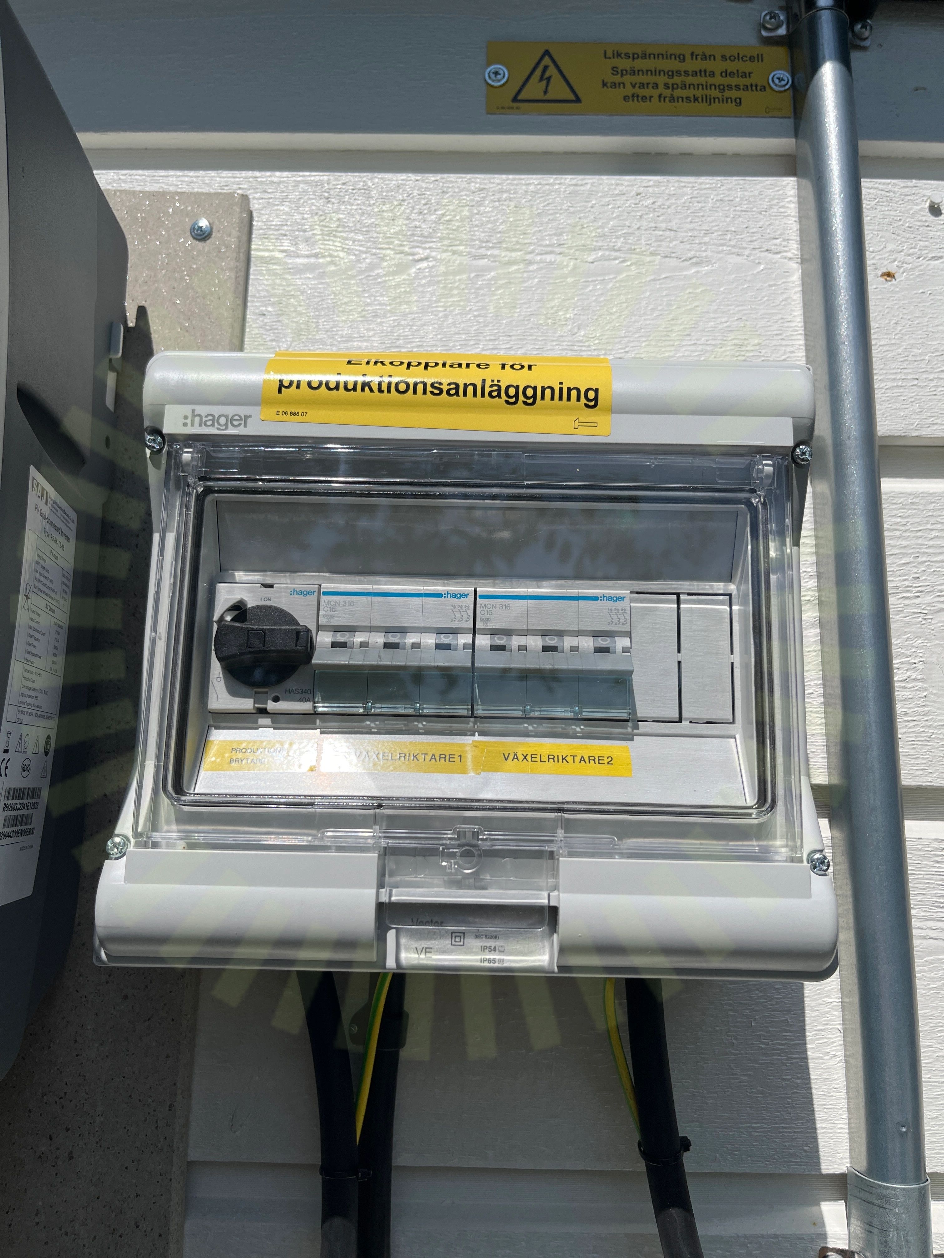 Informering av solceller