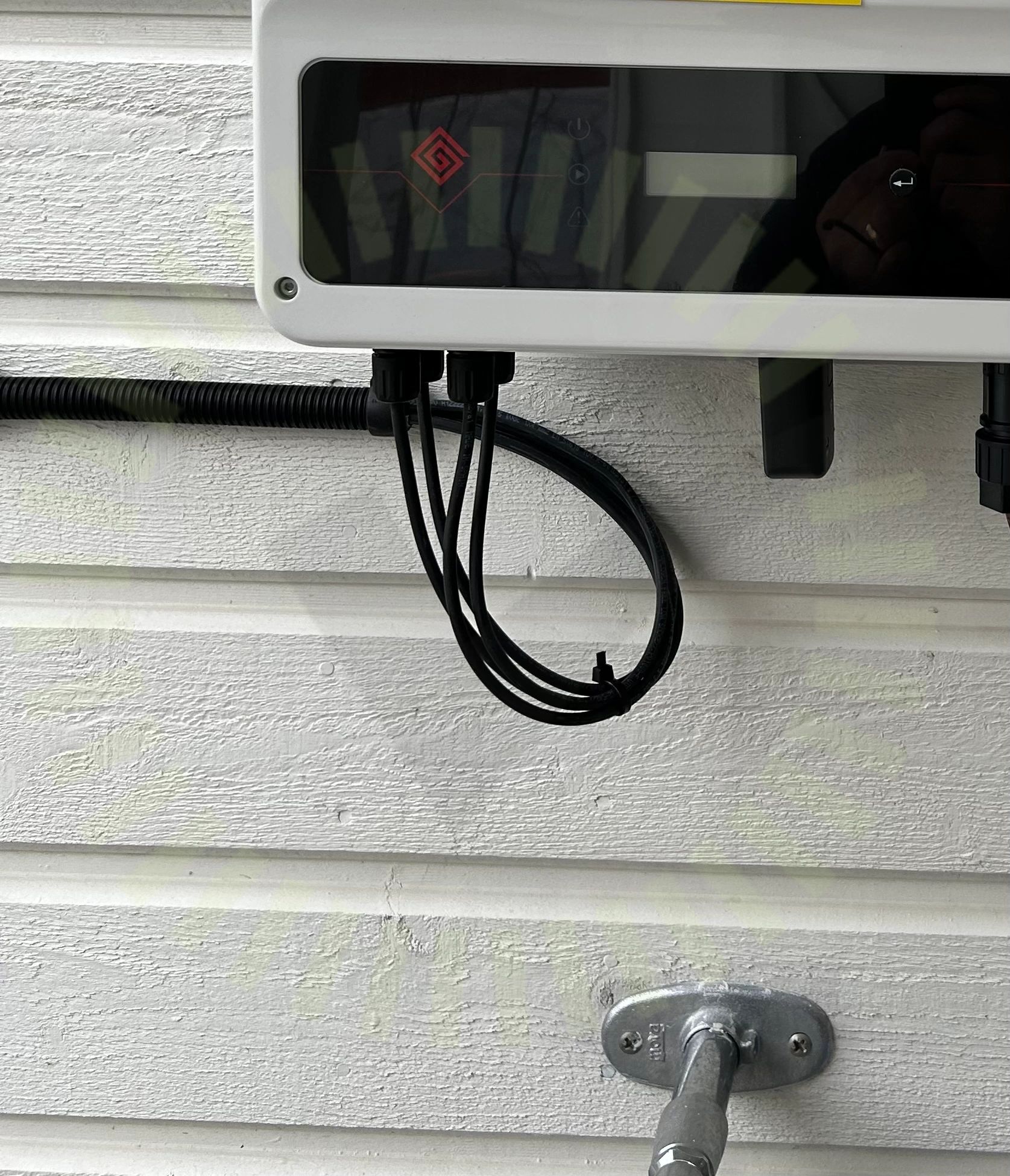 Varning för likspänning