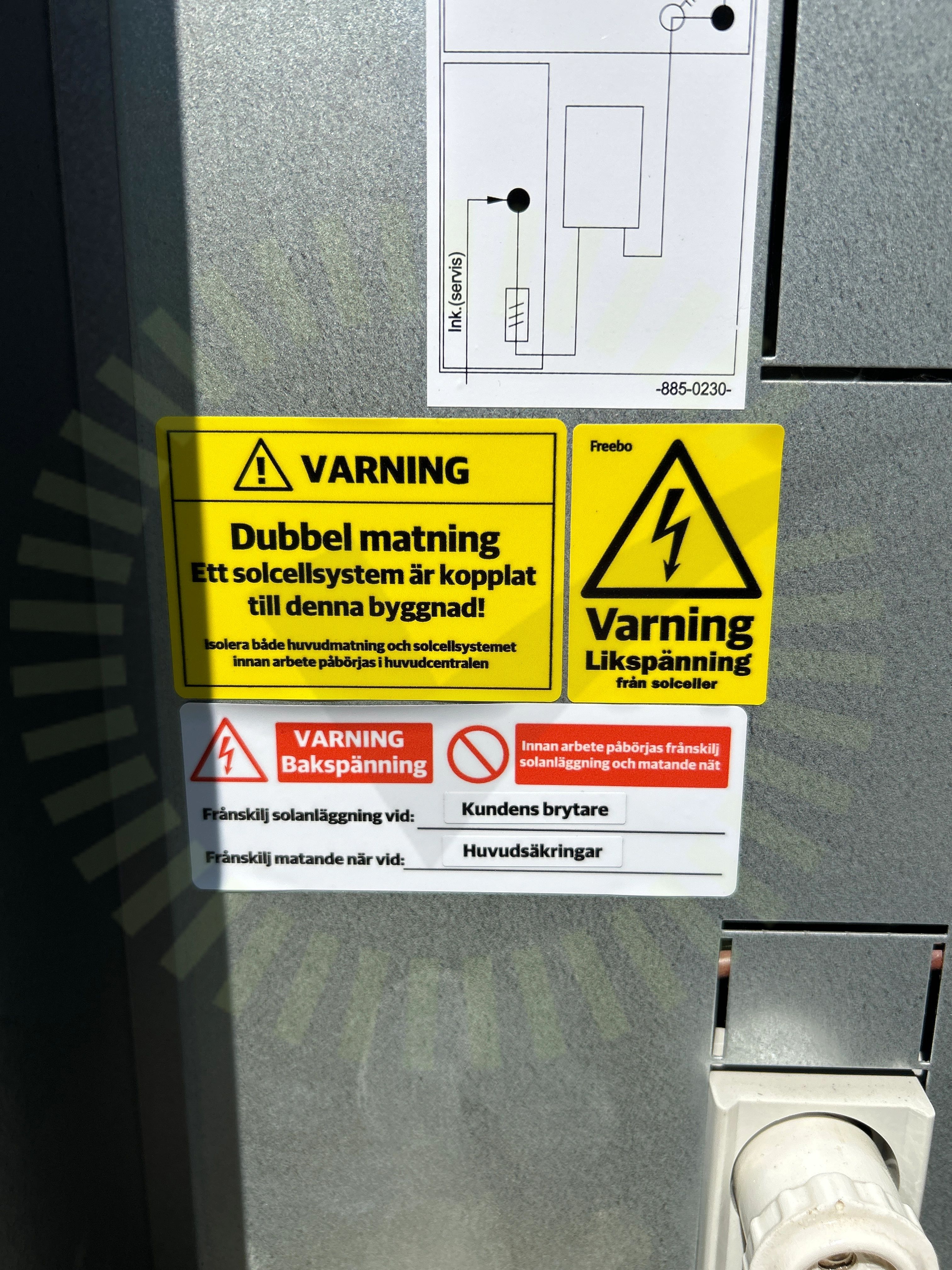 Missvisande varselmärkning