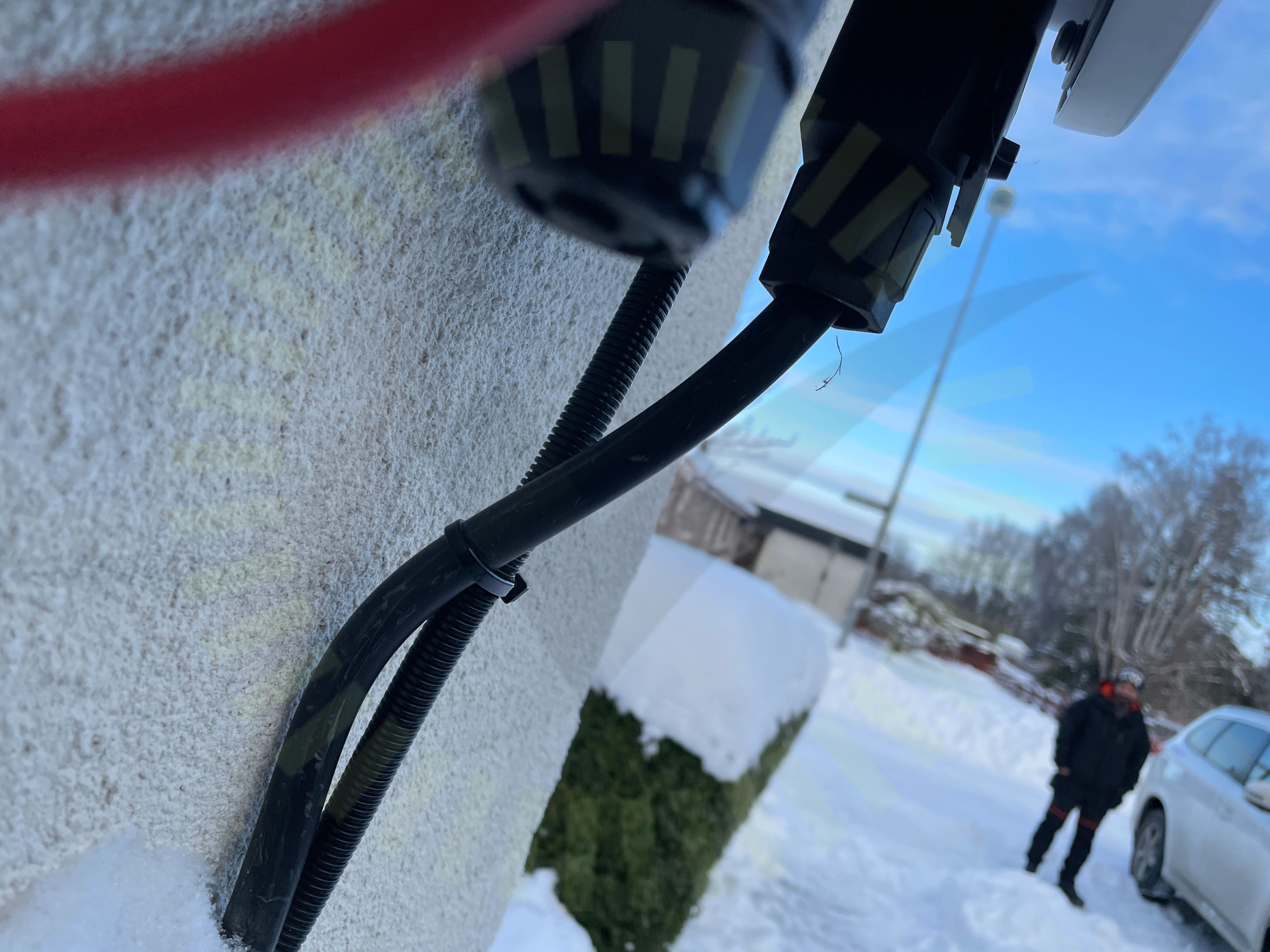 AC kablage förläggning
