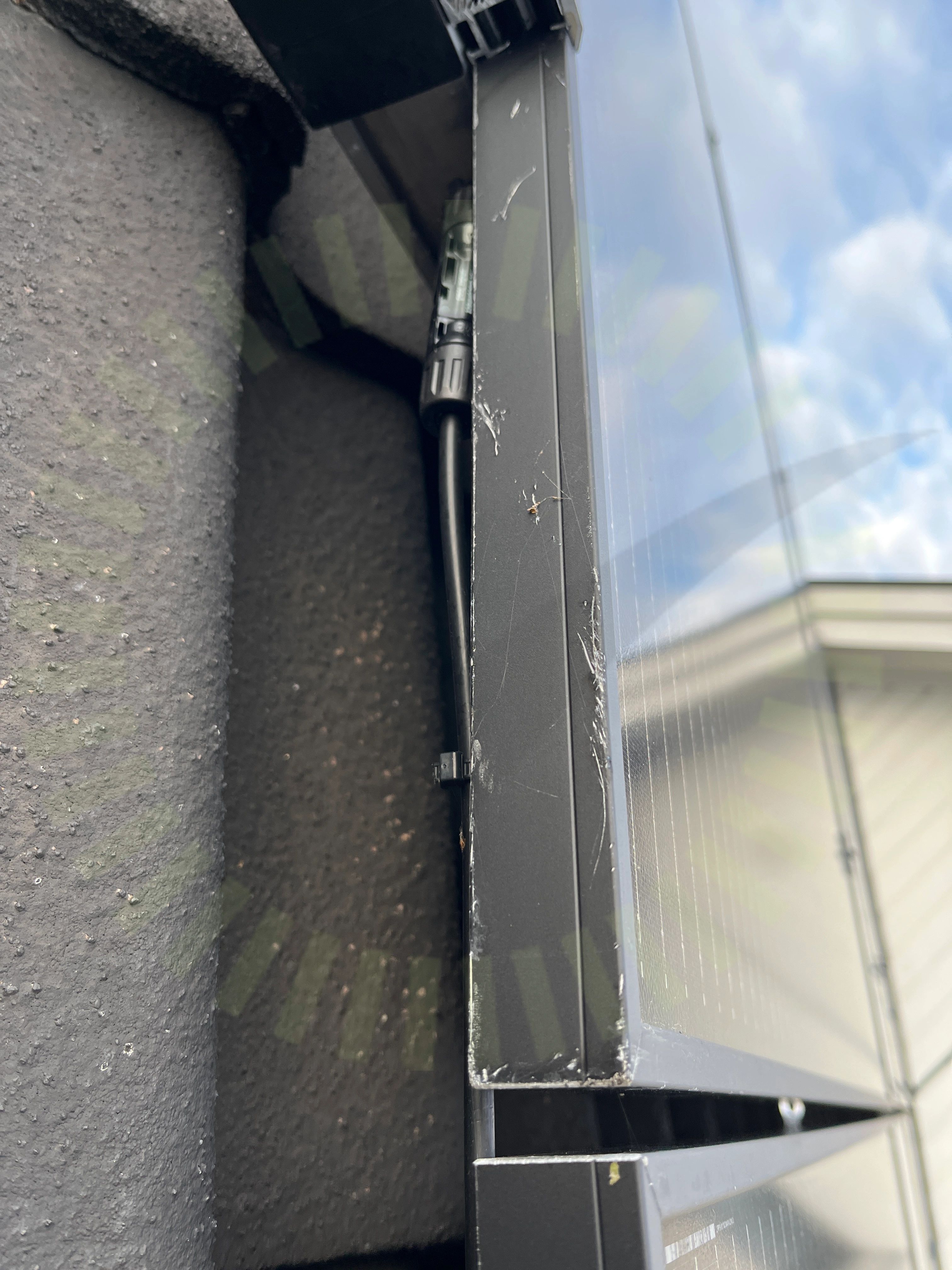 Skador på panel