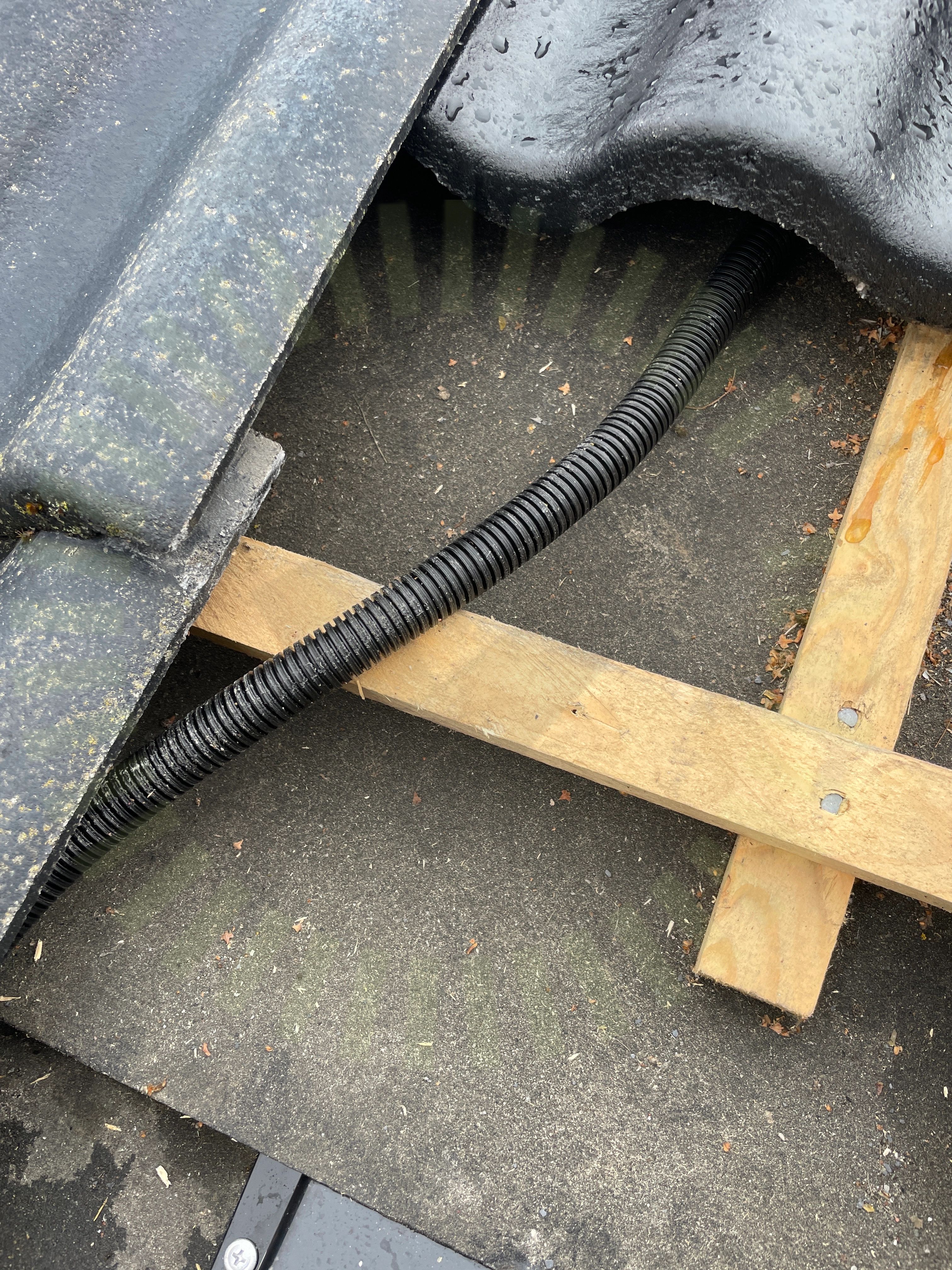 DC kabel förläggning