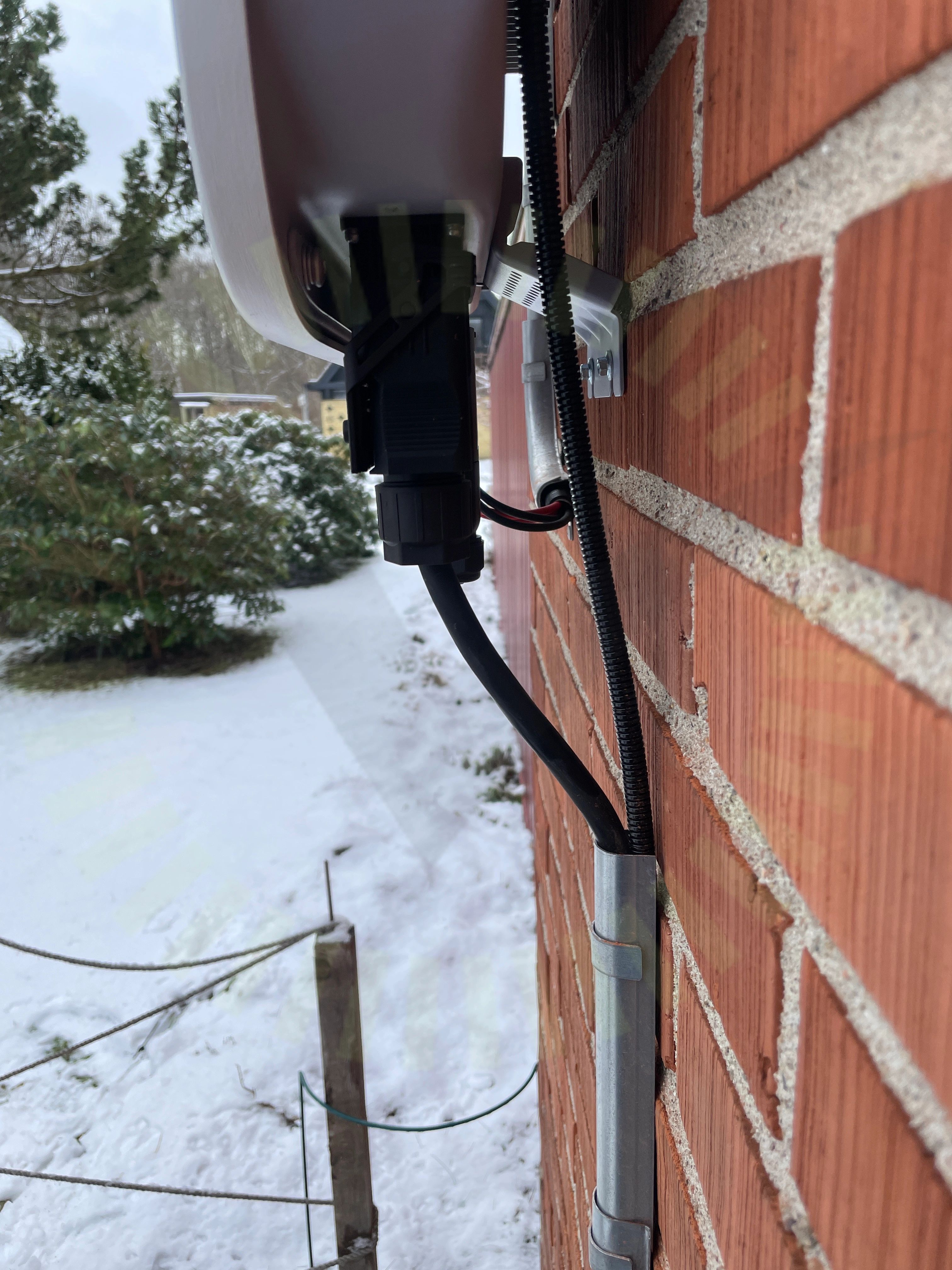 AC kablage förläggning