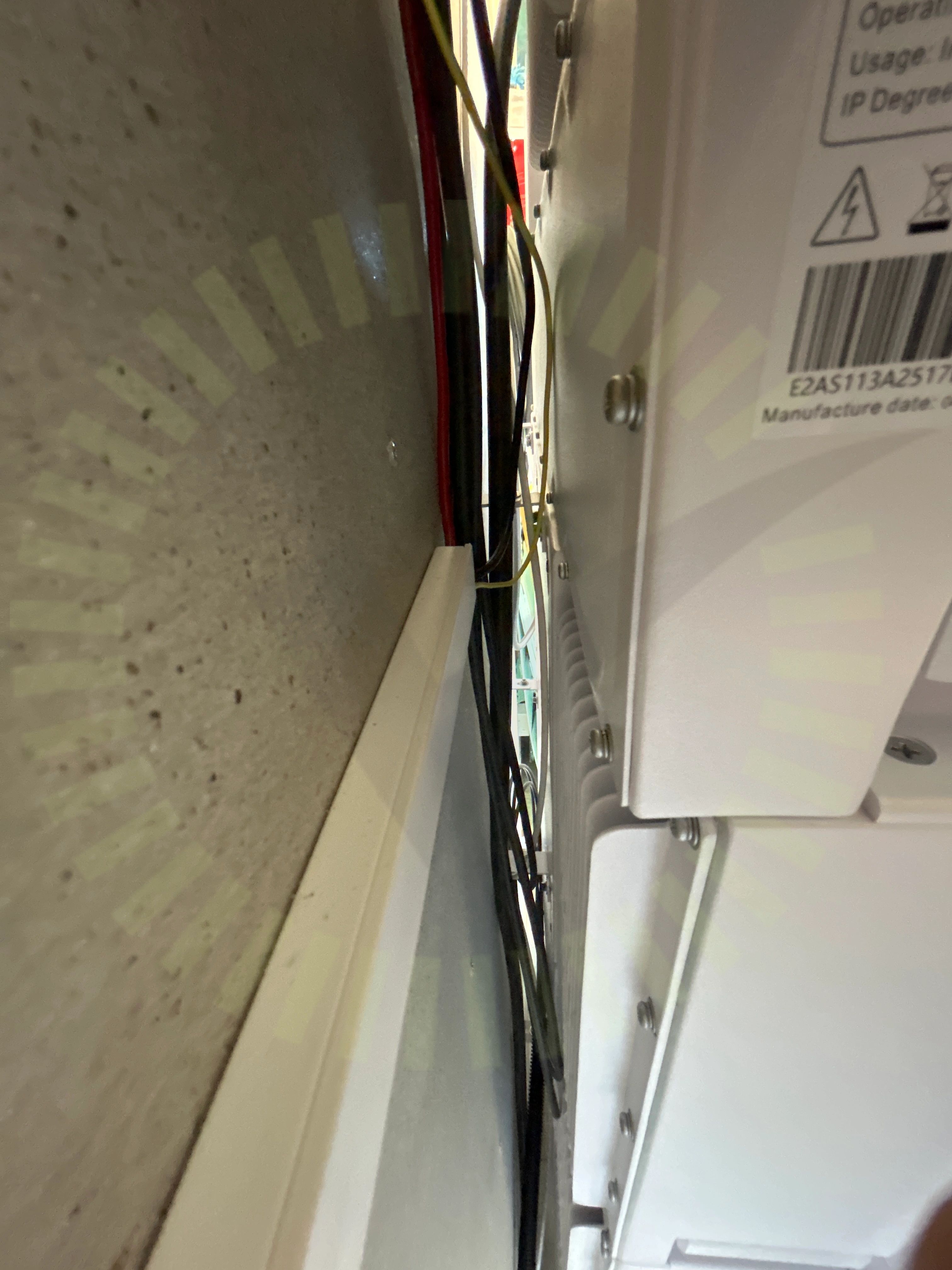 AC Kablage förläggning