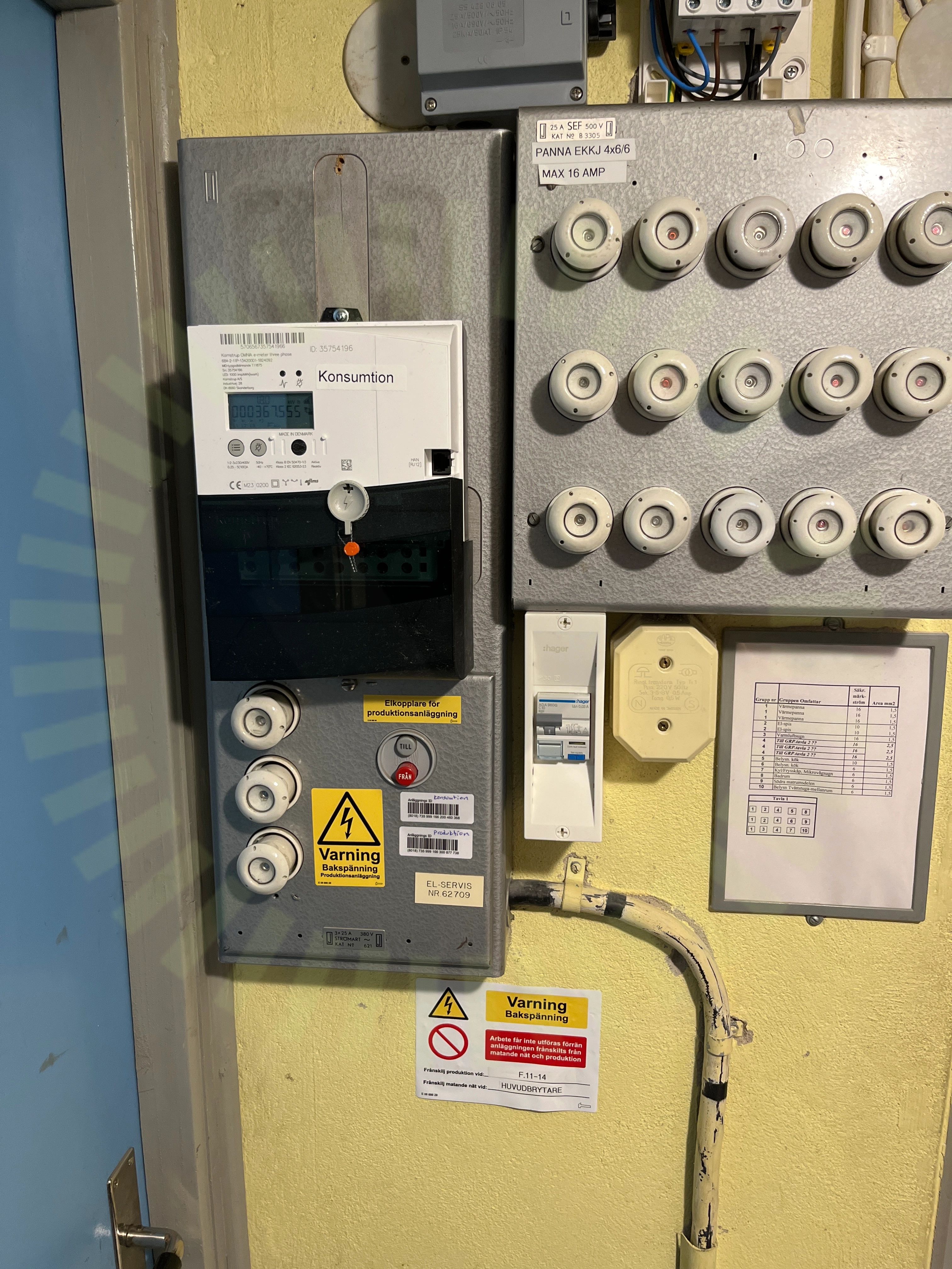 Informering av solceller