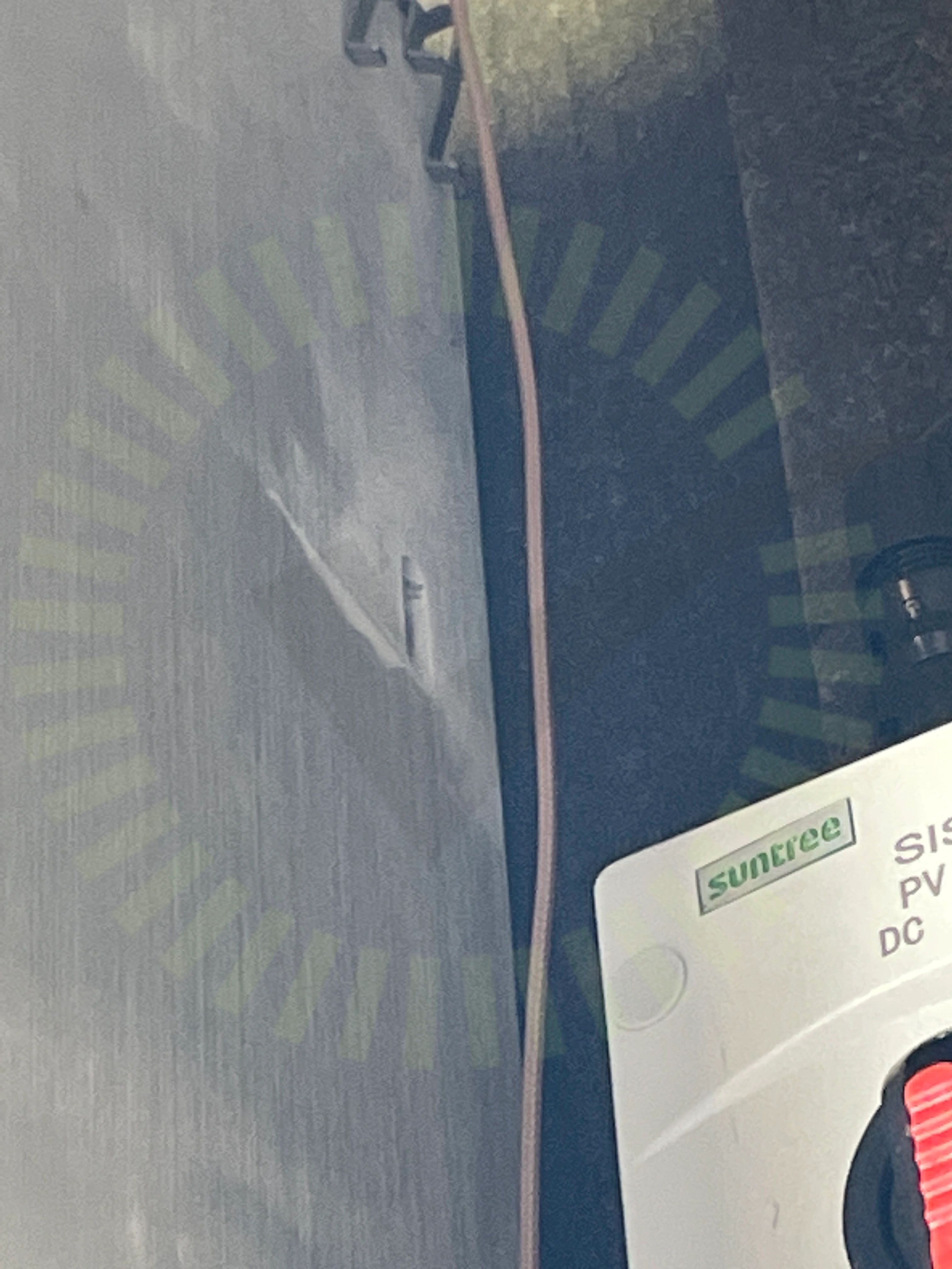 Fastsäkring av växelriktare