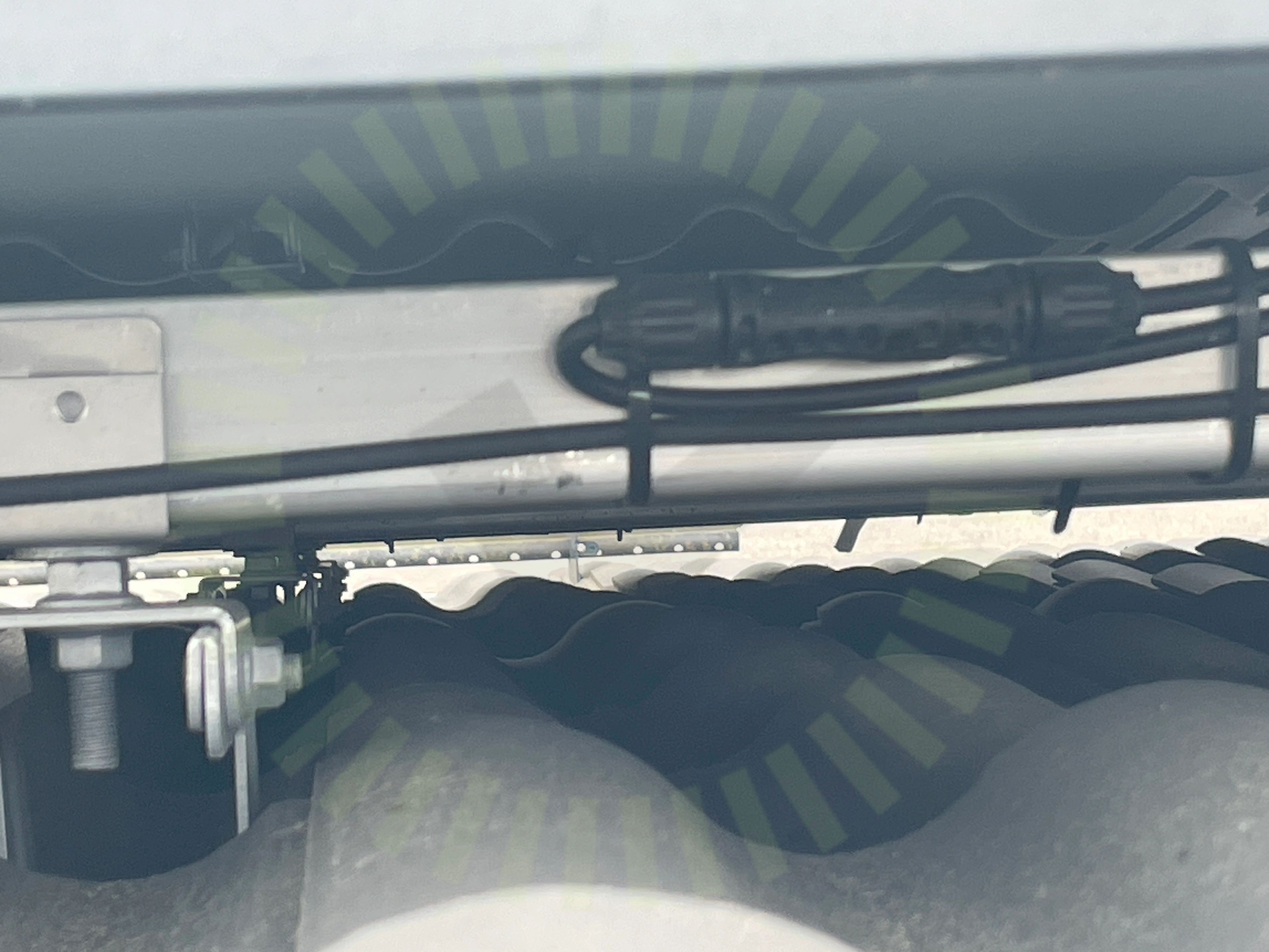 Panelkablagets böjradie