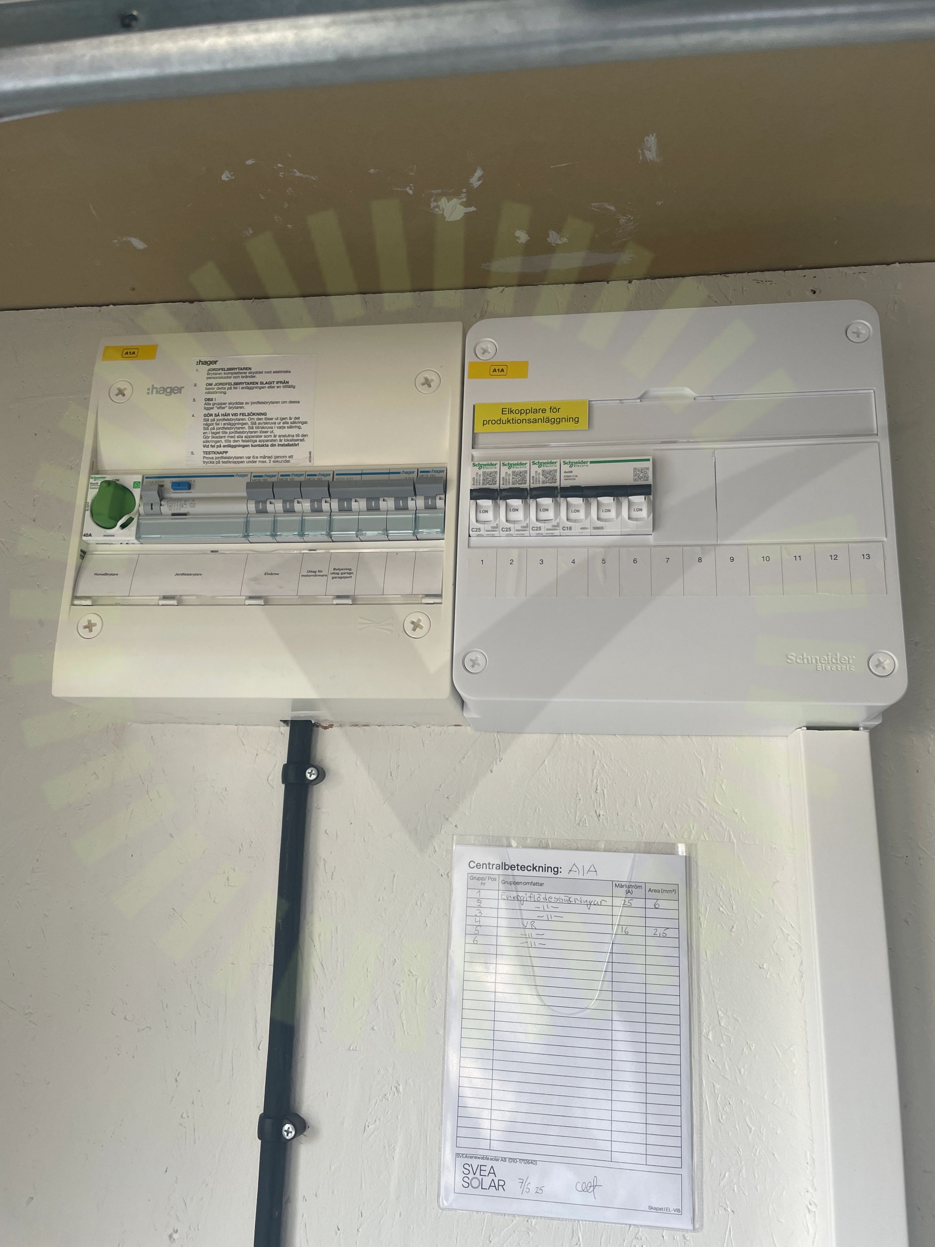 Informering av solceller
