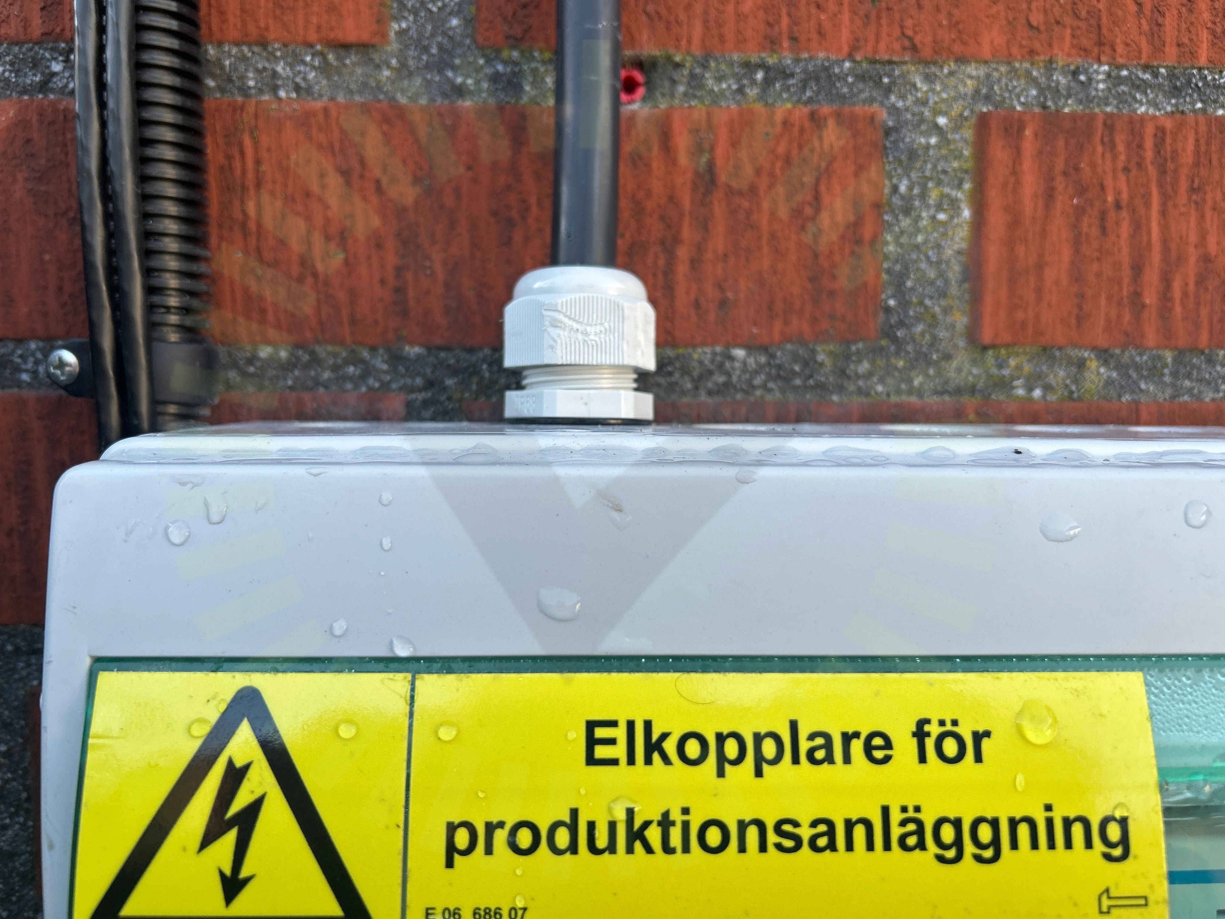 Kapsling böjs