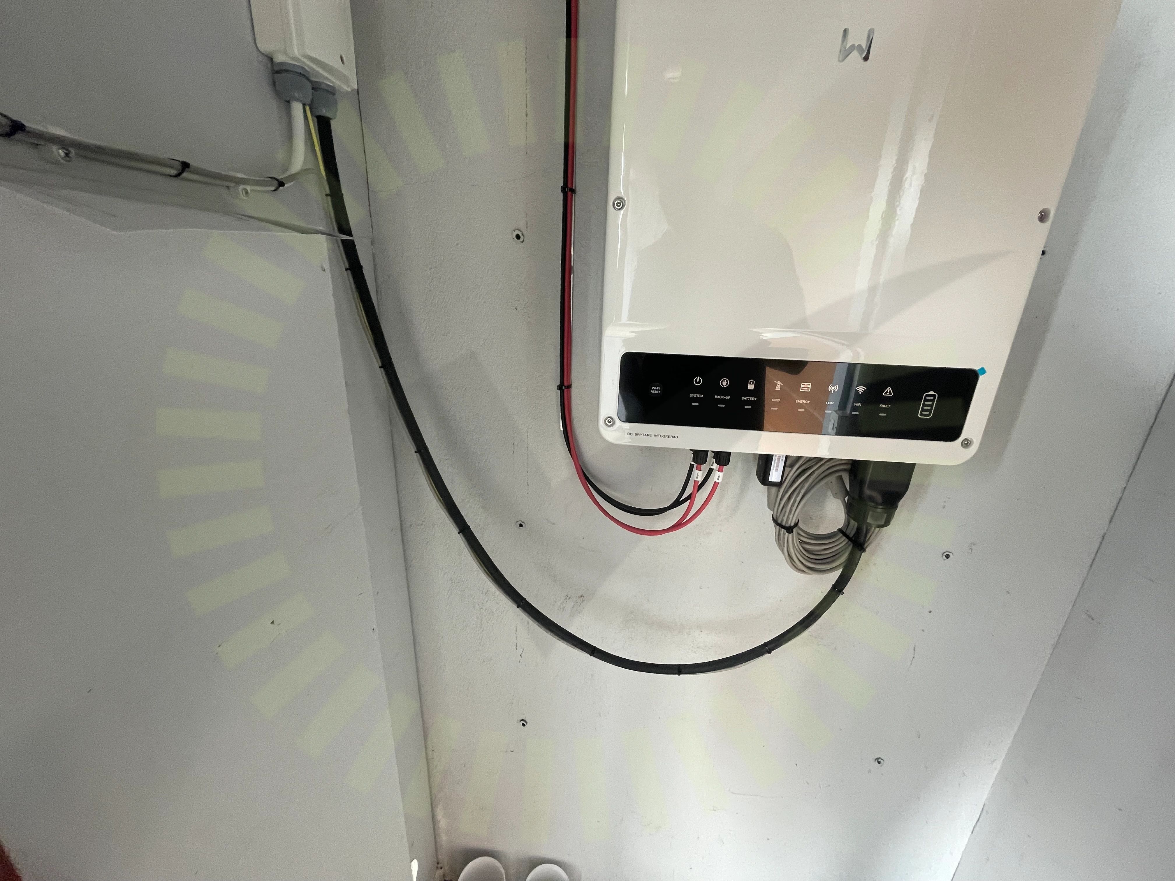 AC Kablage förläggning
