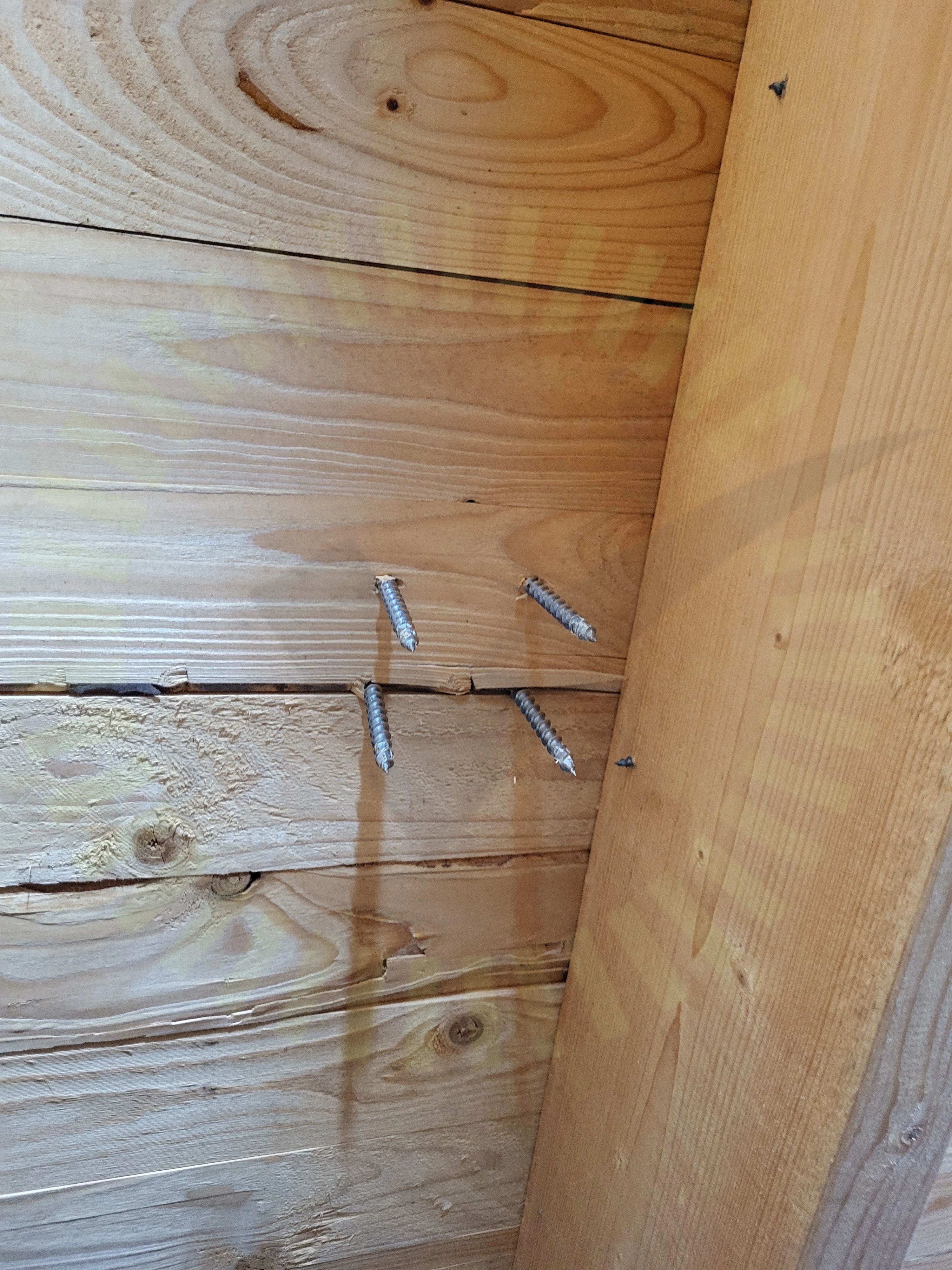 Infästningar i råspont