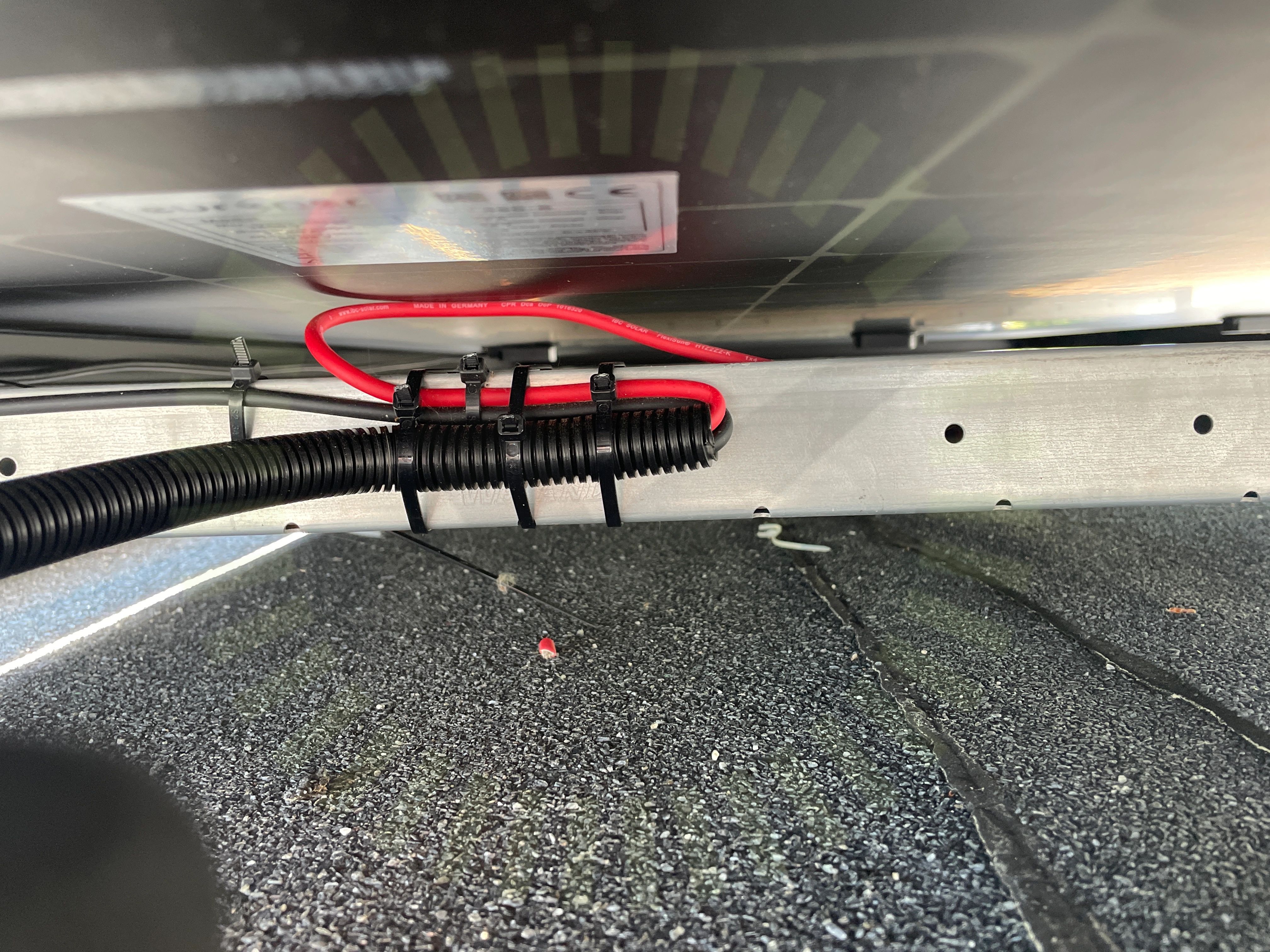 DC kabel förläggning