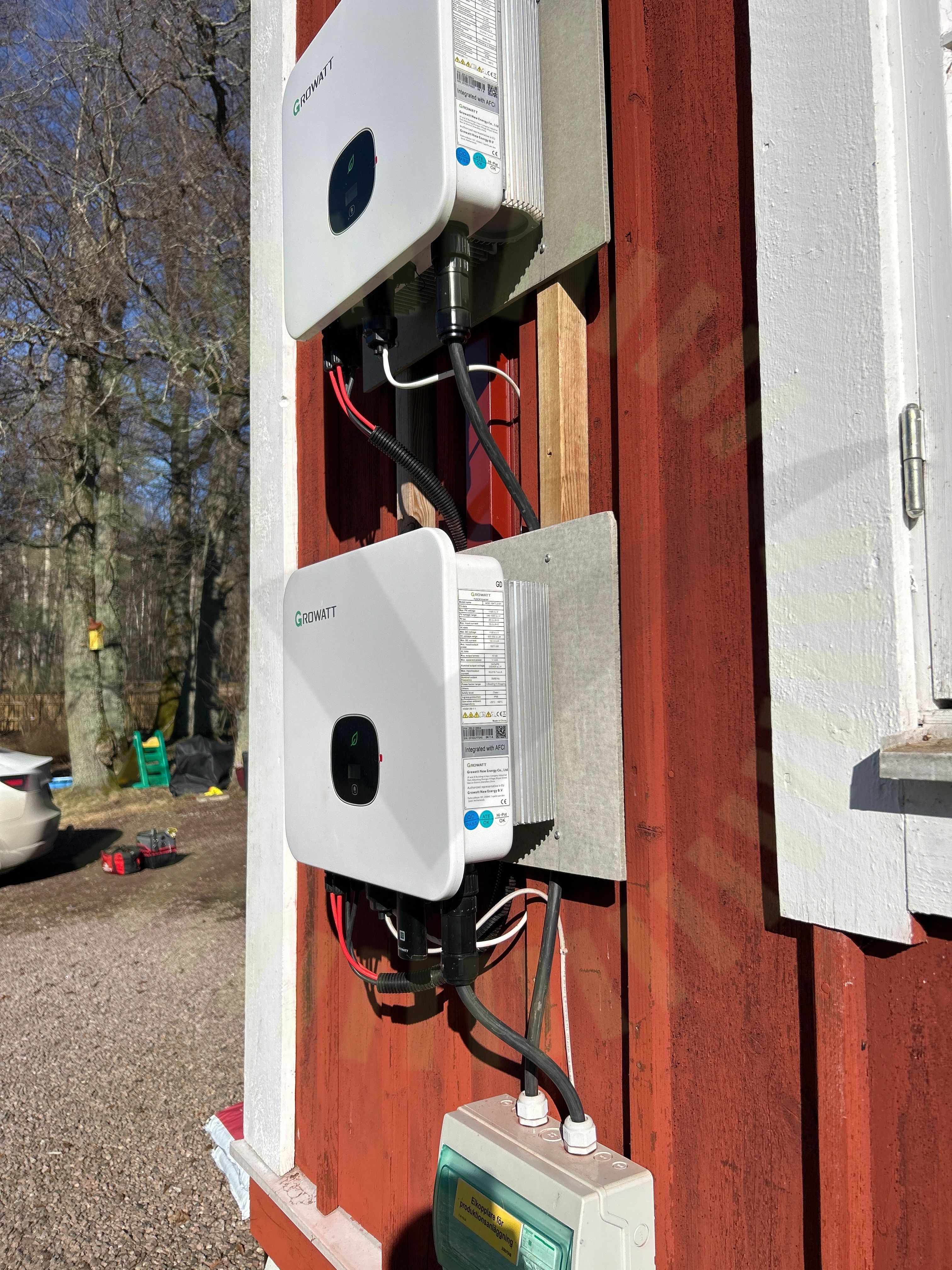 AC Kablage förläggning