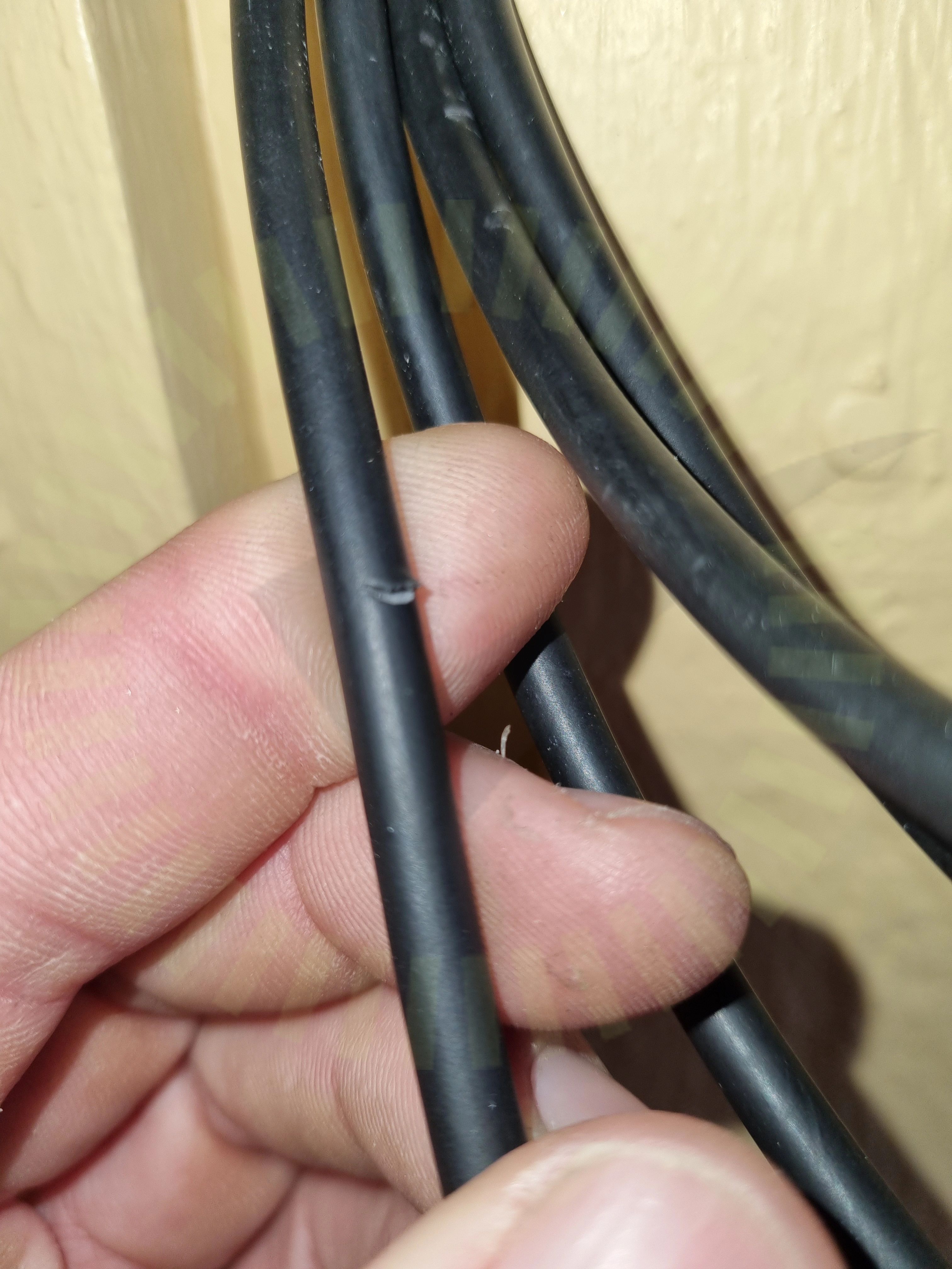 DC Kablage skada