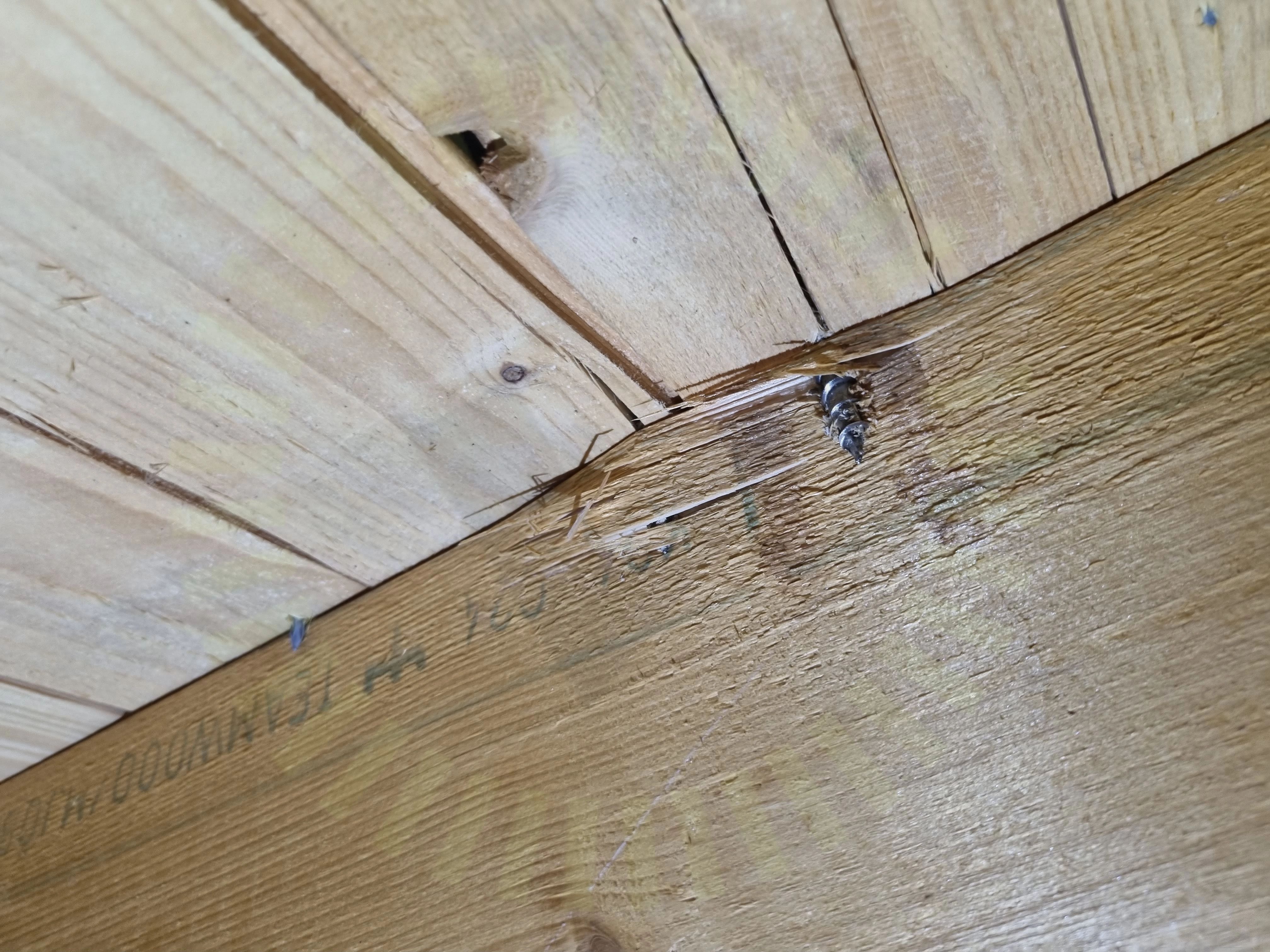 Infästningar i takstol