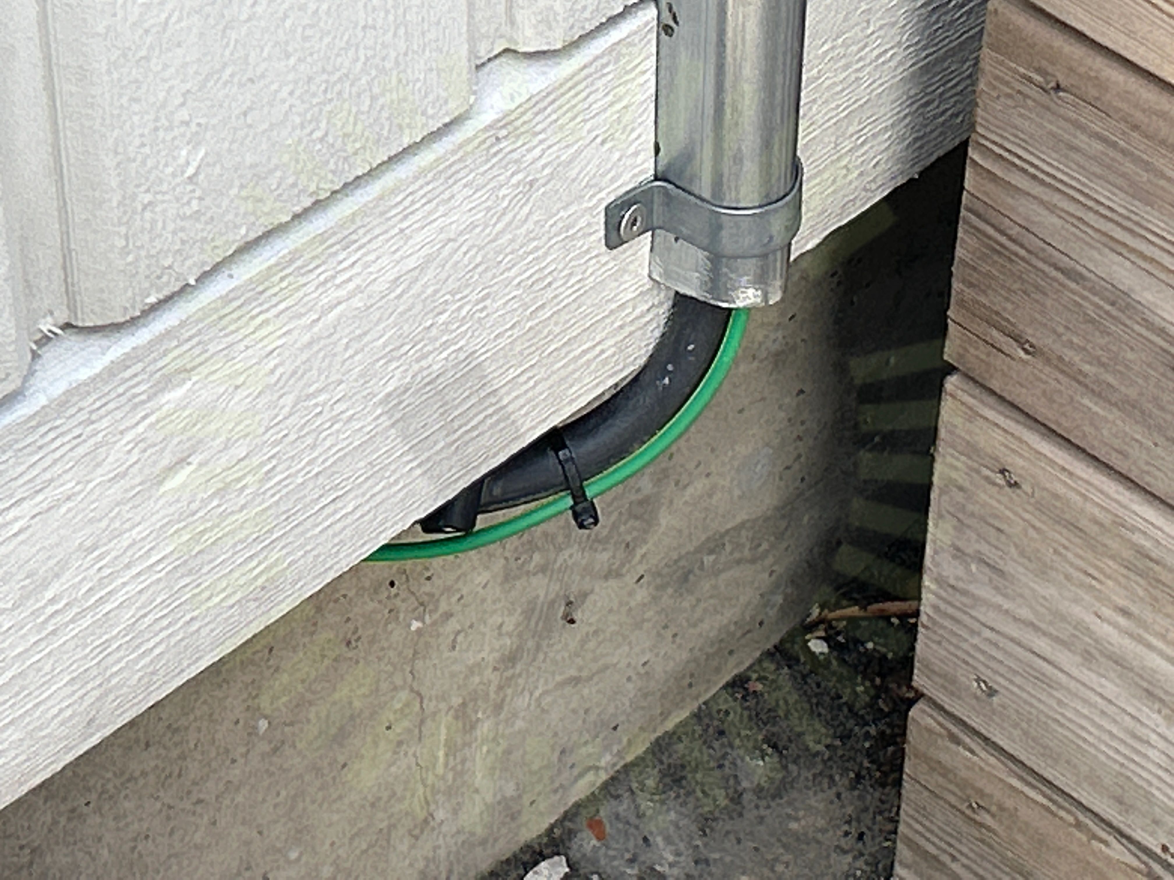 Kabel vid marknivå 
