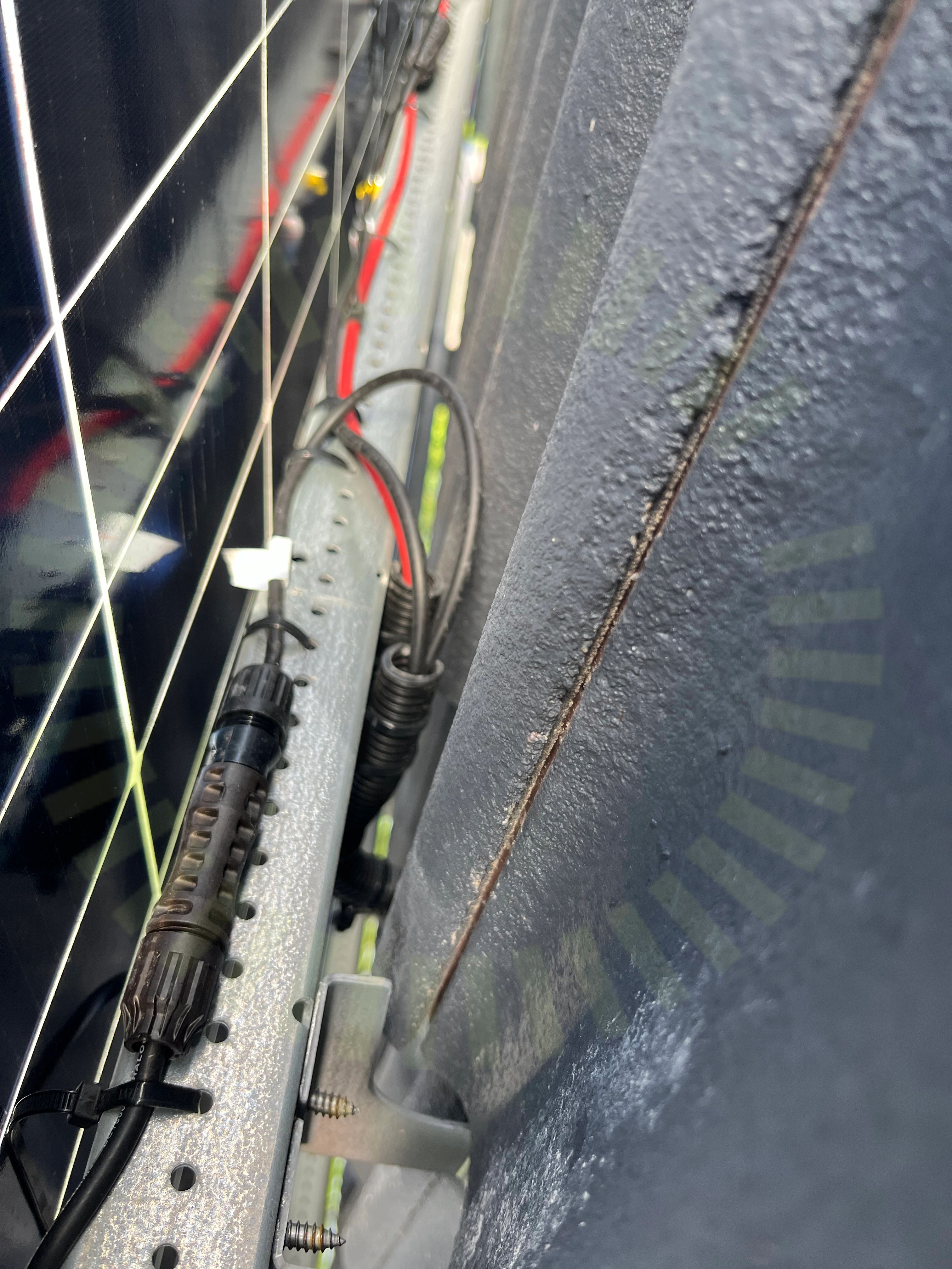 DC kabel förläggning