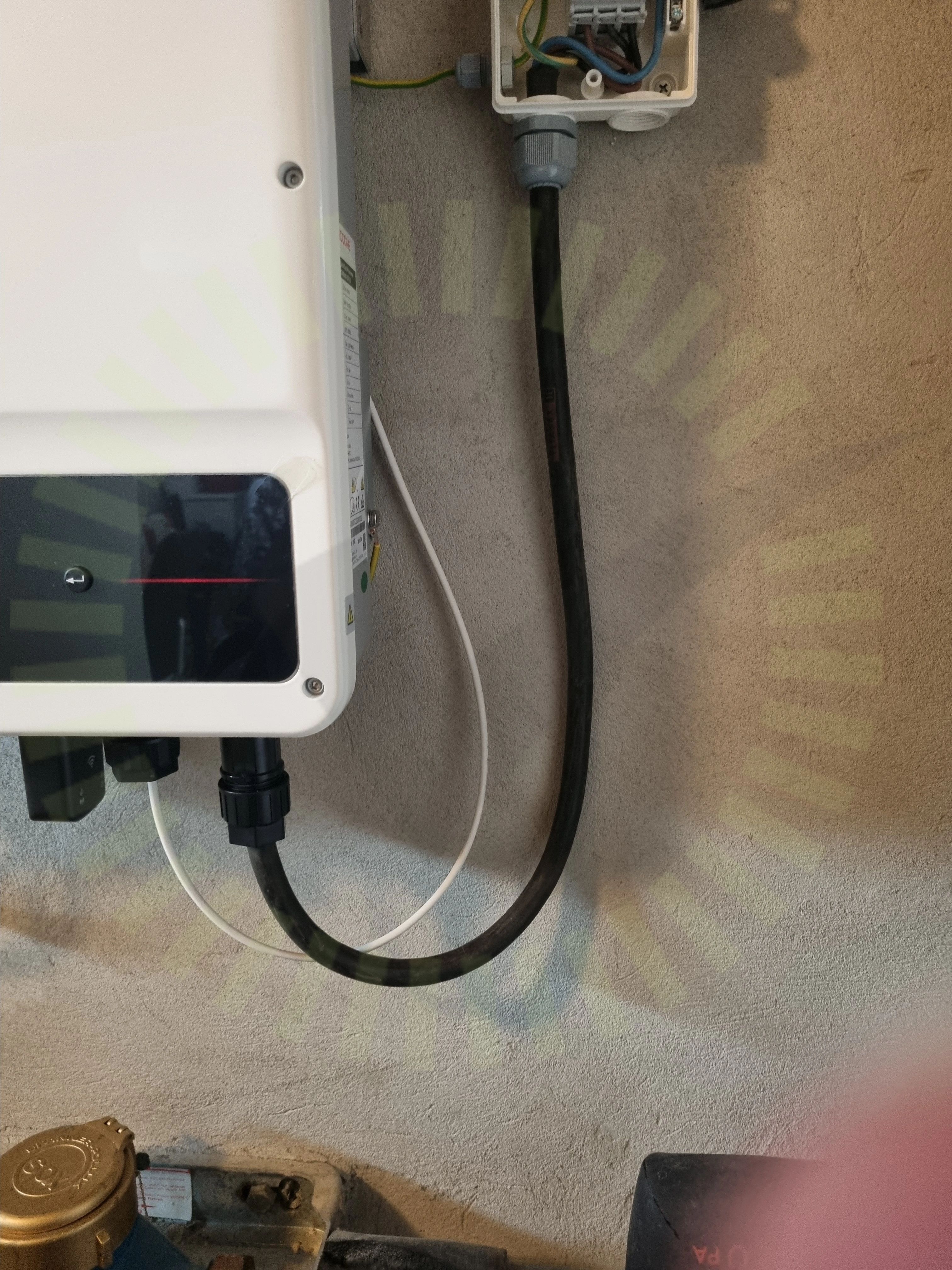 AC Kablage förläggning