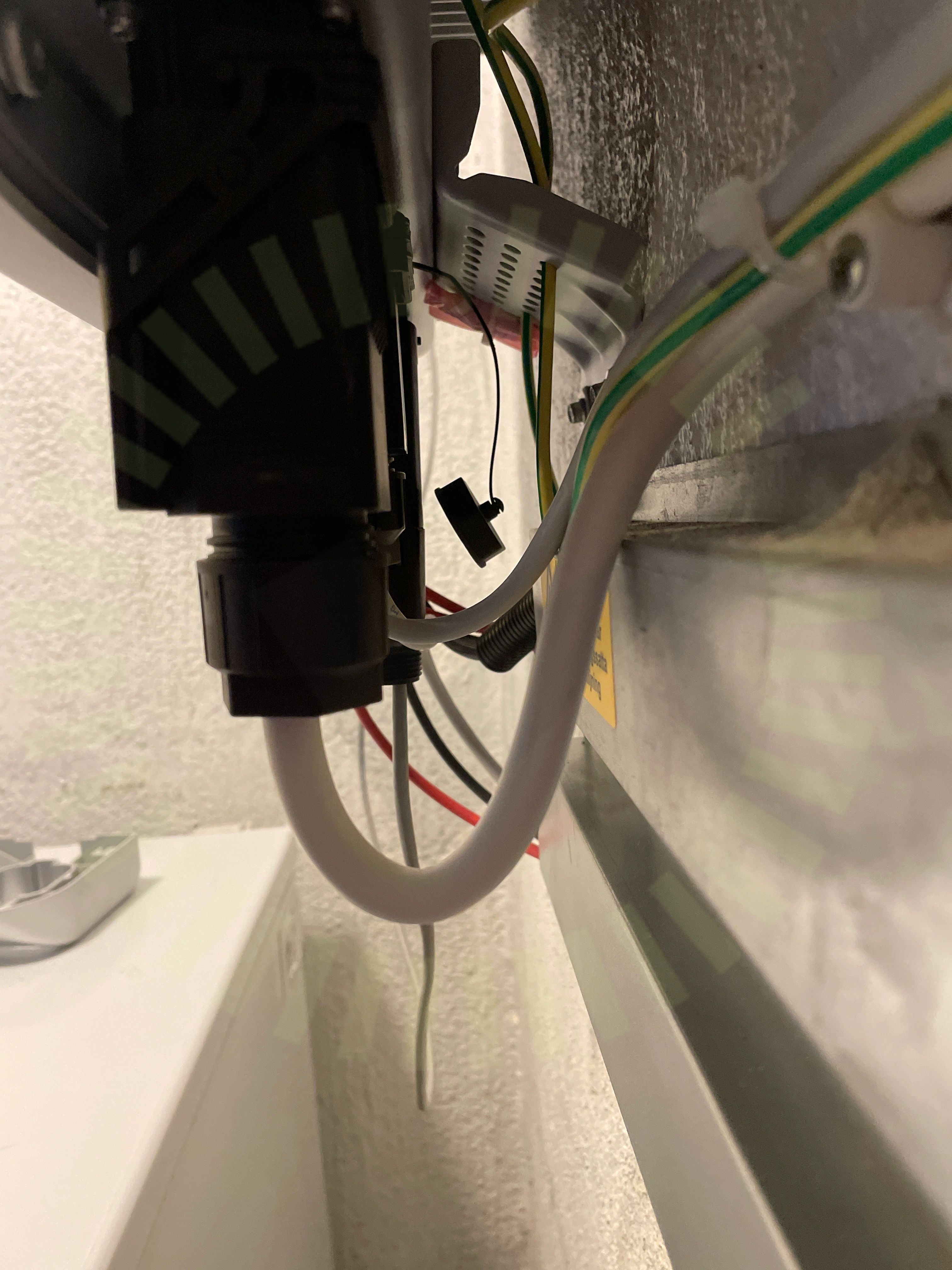 AC kablage förläggning