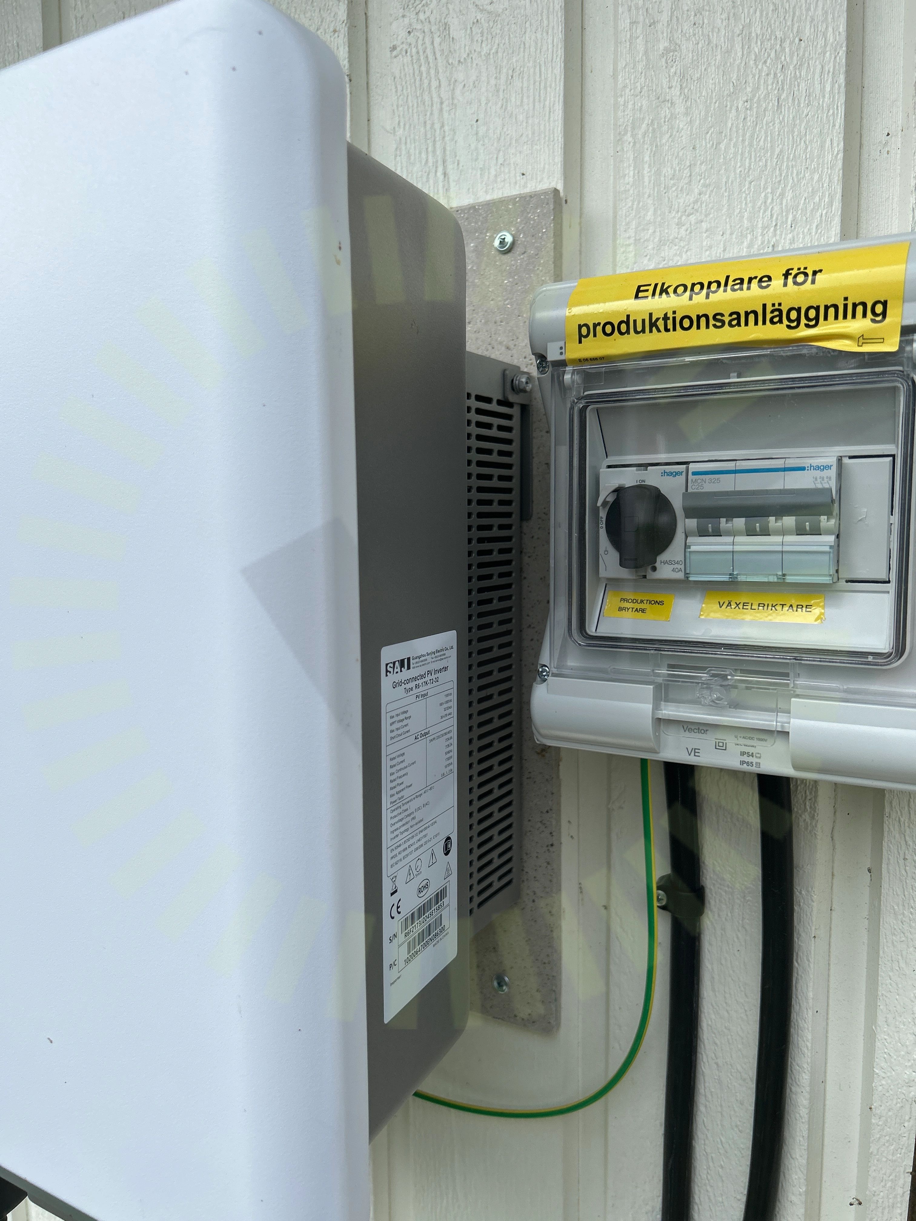 Avstånd närliggande objekt