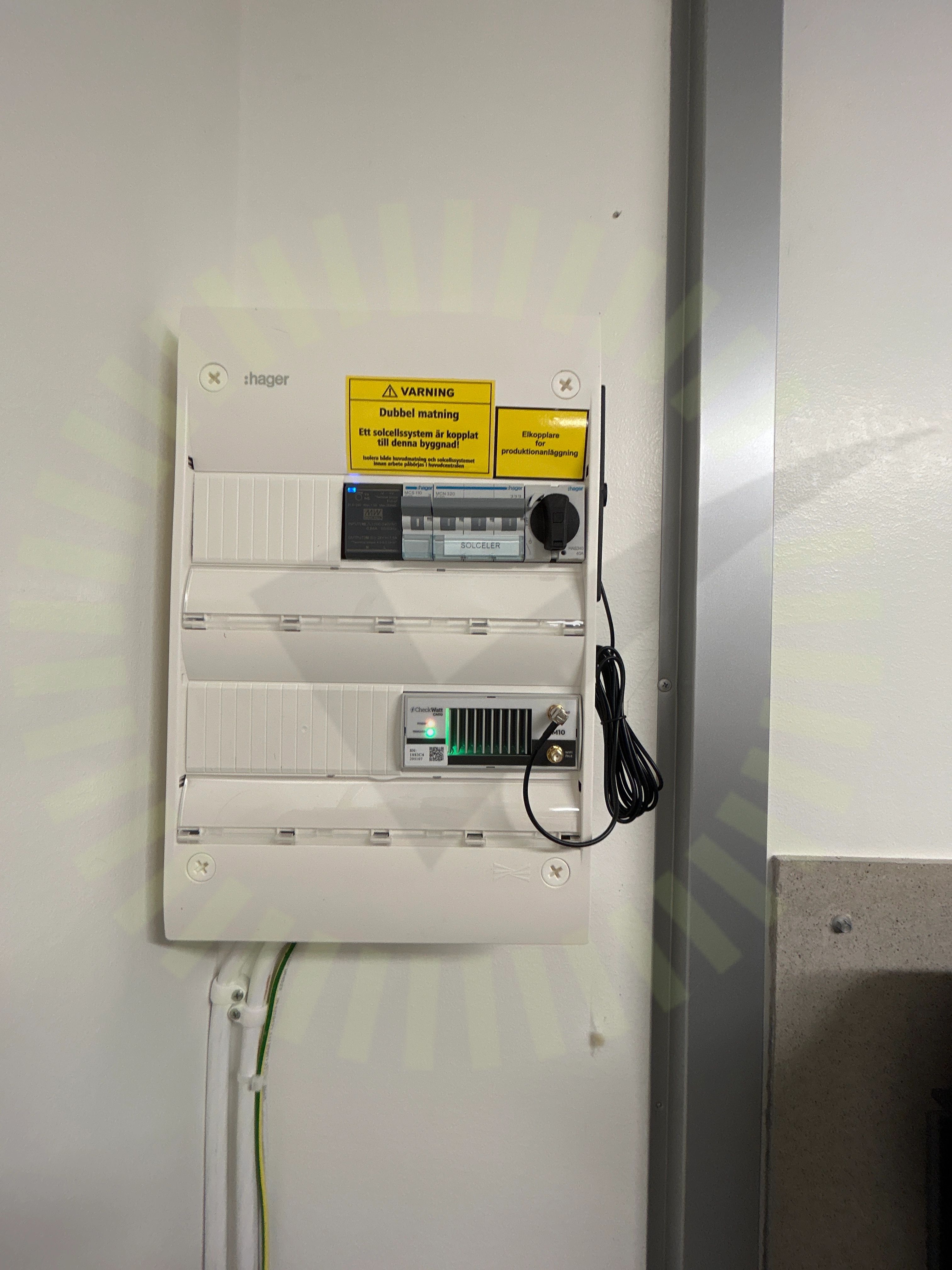 Informering av solceller