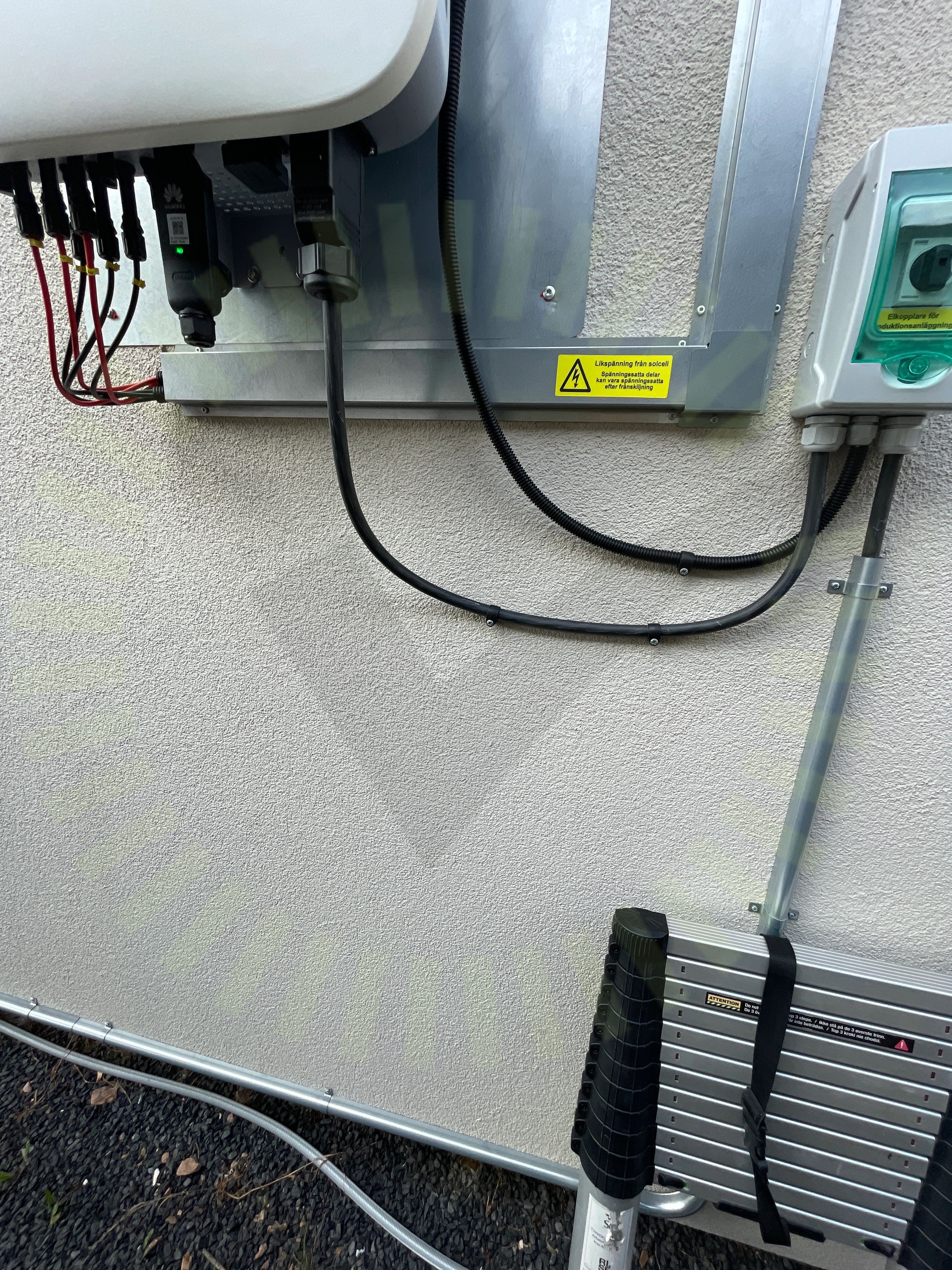 AC Kablage förläggning