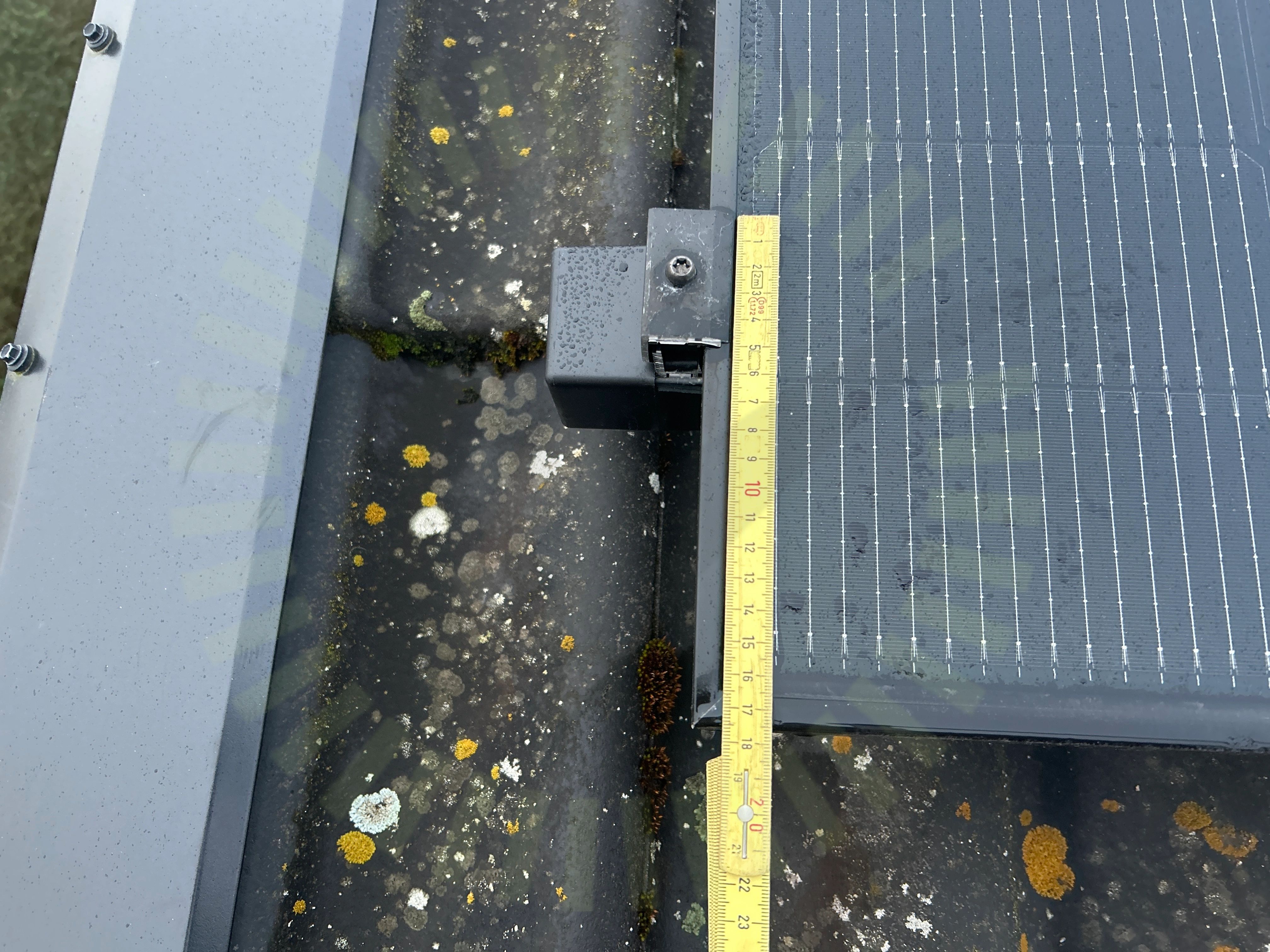 Klämmornas placering