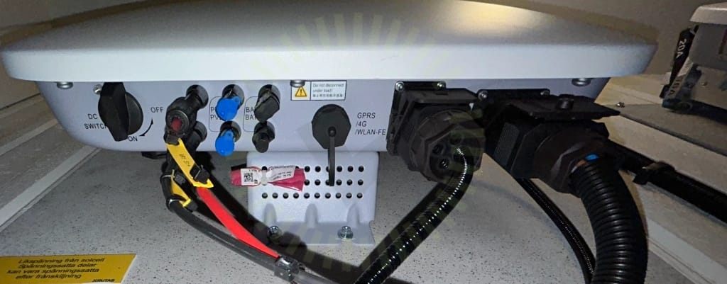 AC kablage förläggning