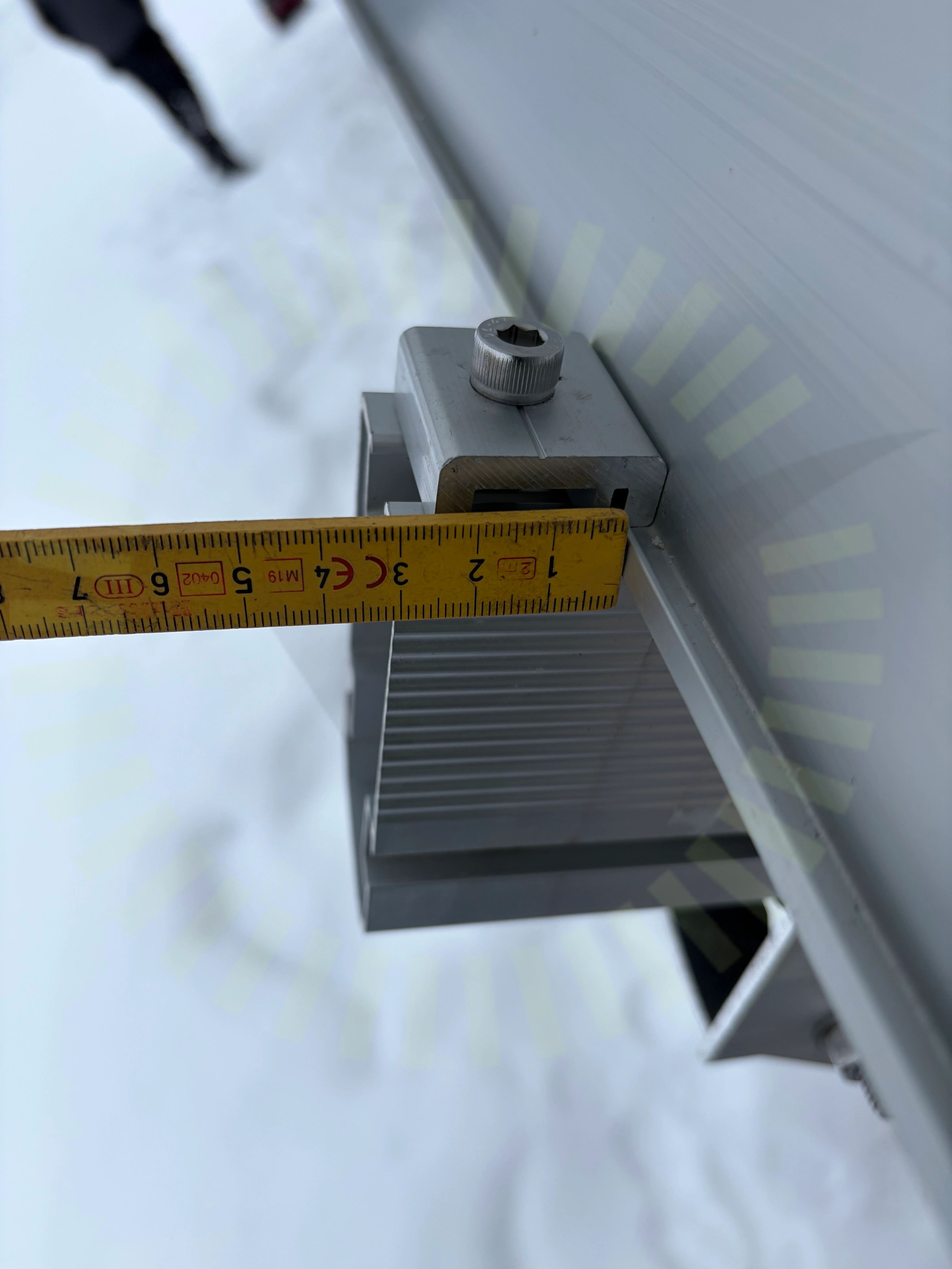 Skenans utstick för klämma