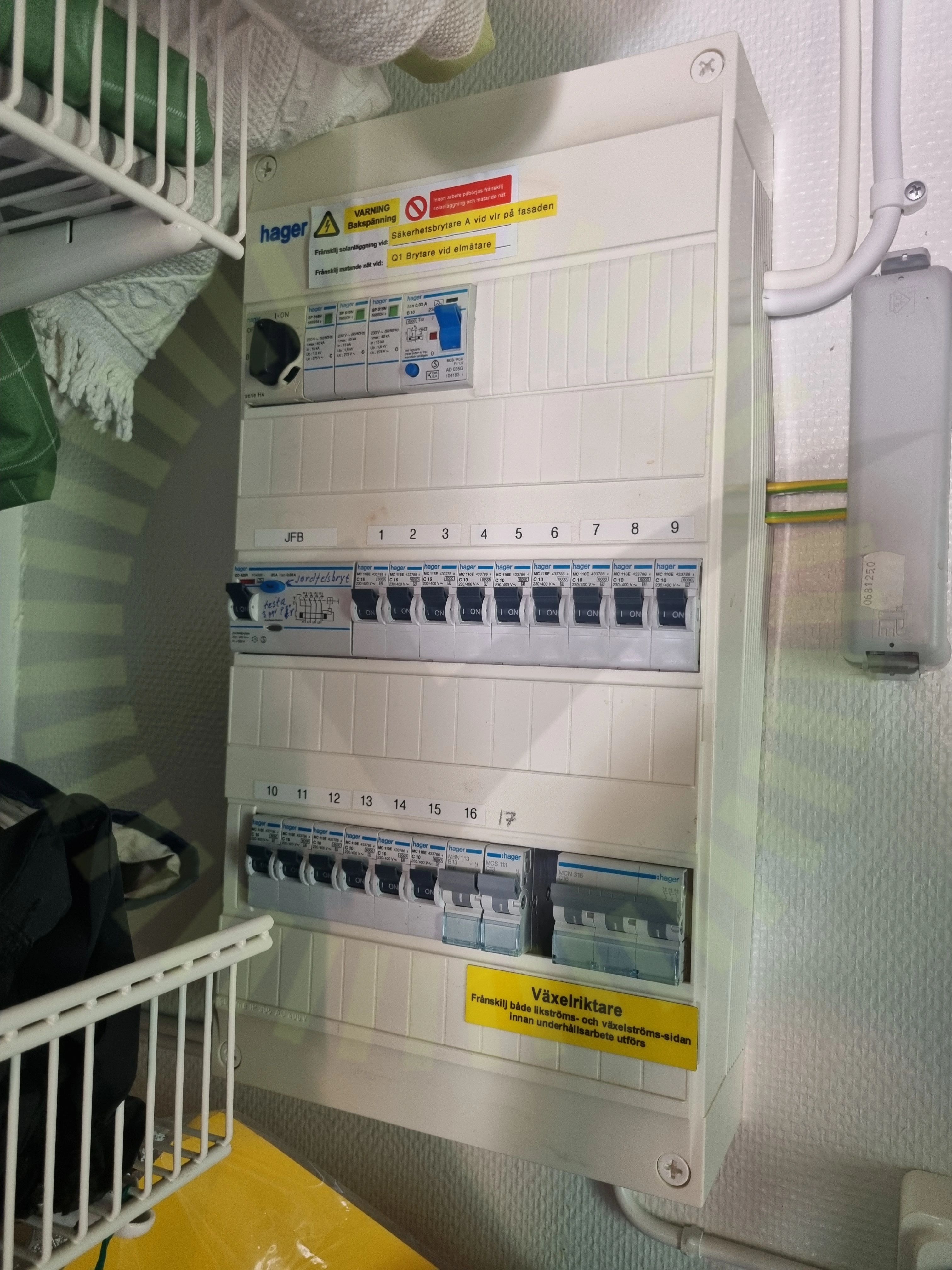 Informering av solceller