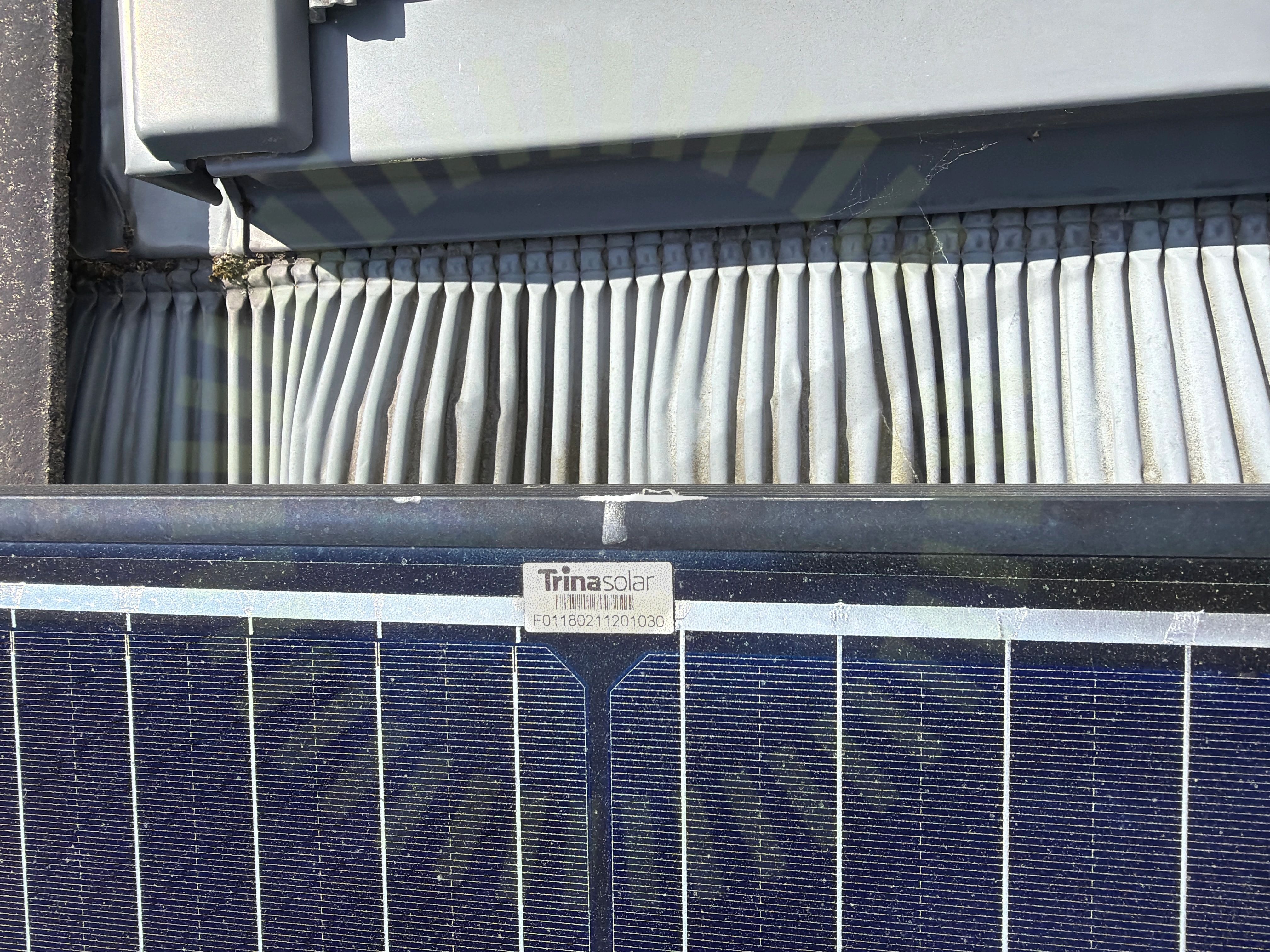 Skador på panel