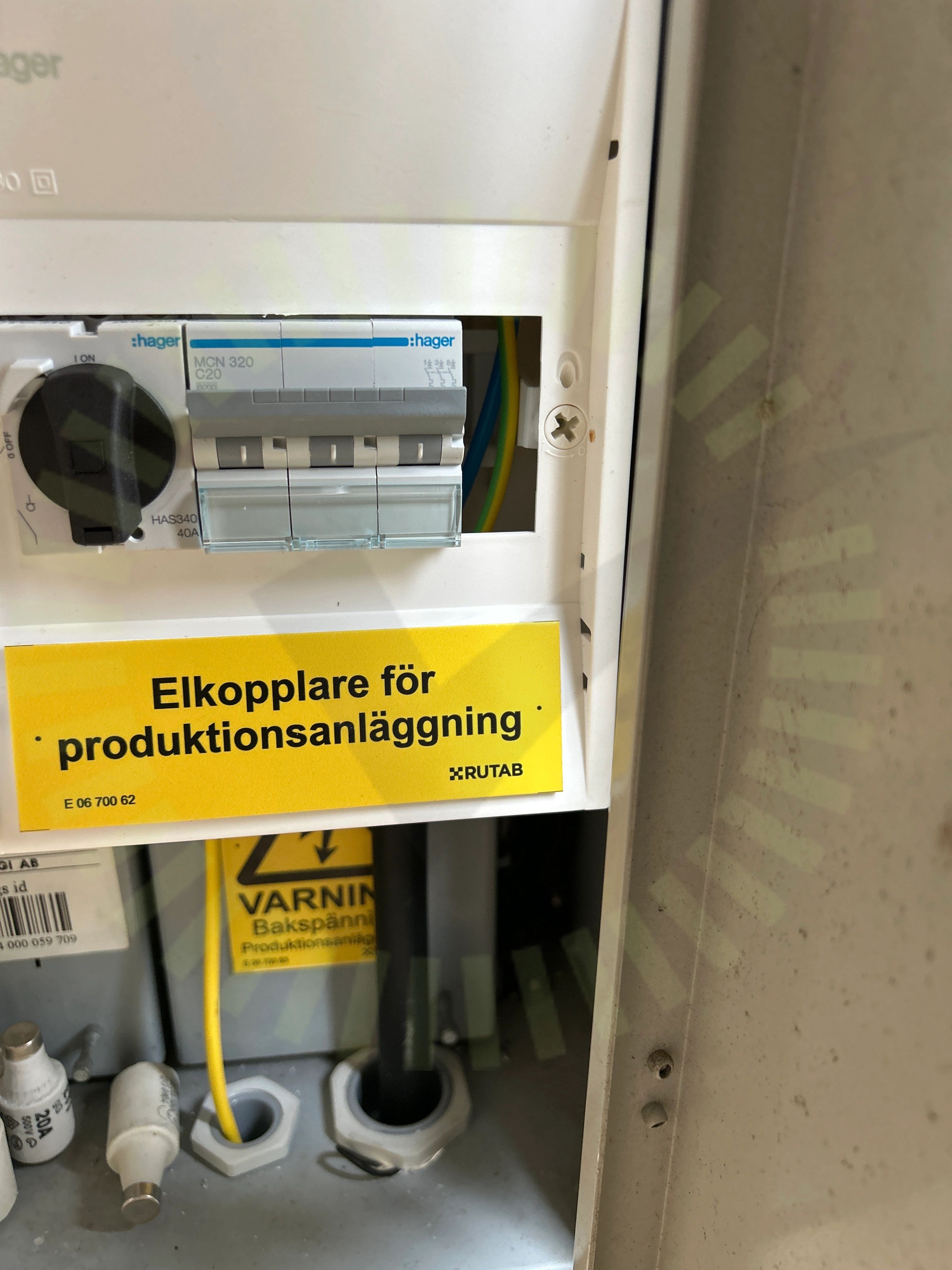 Skydd mot beröring