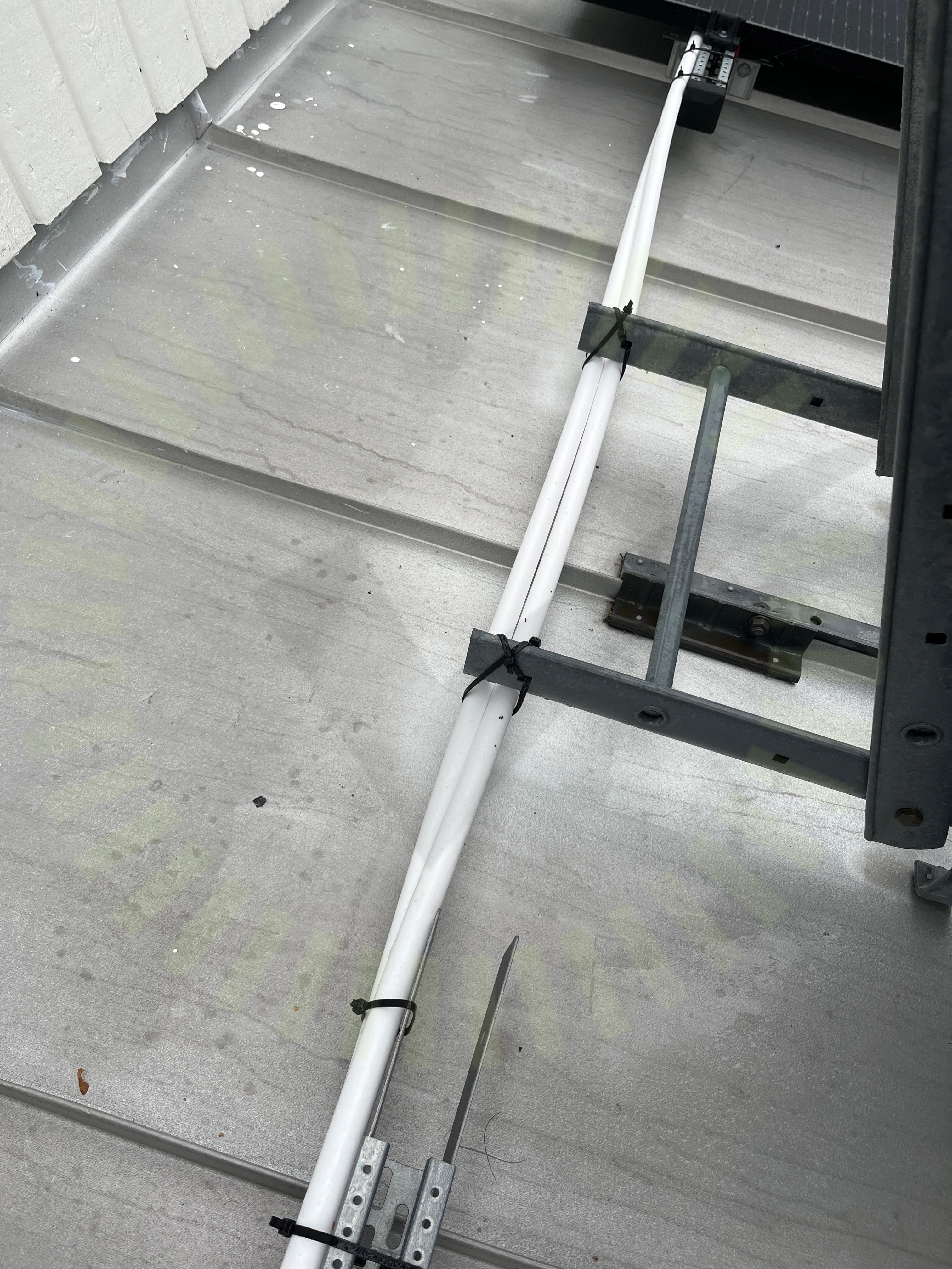 DC kabel förläggning