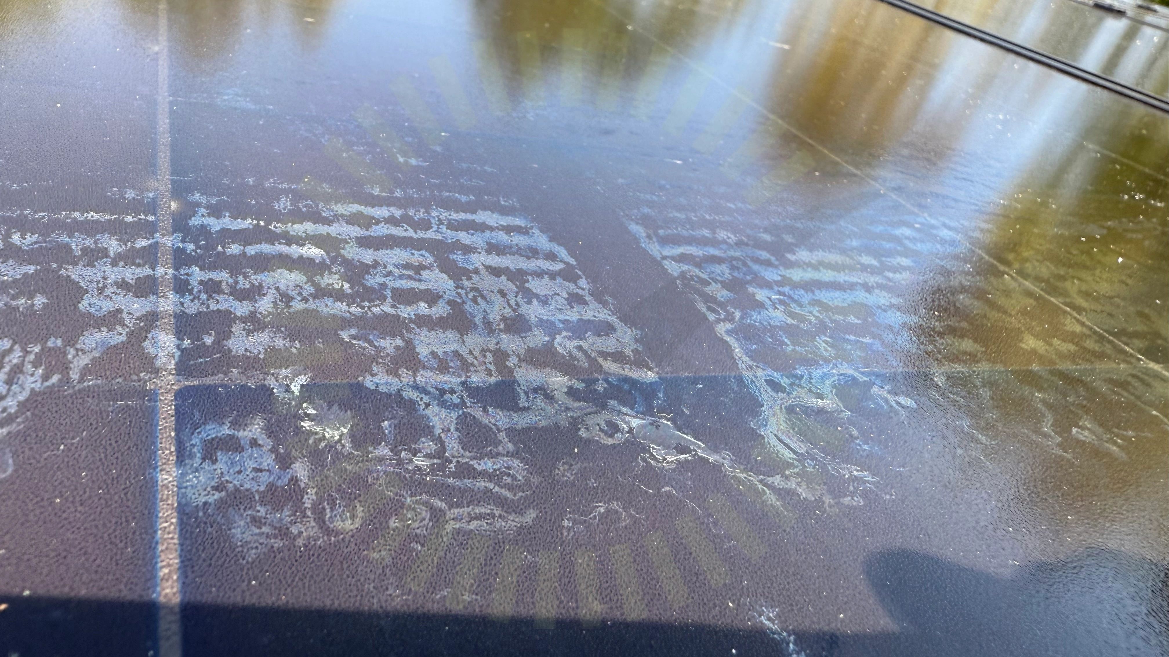 Skador på panel