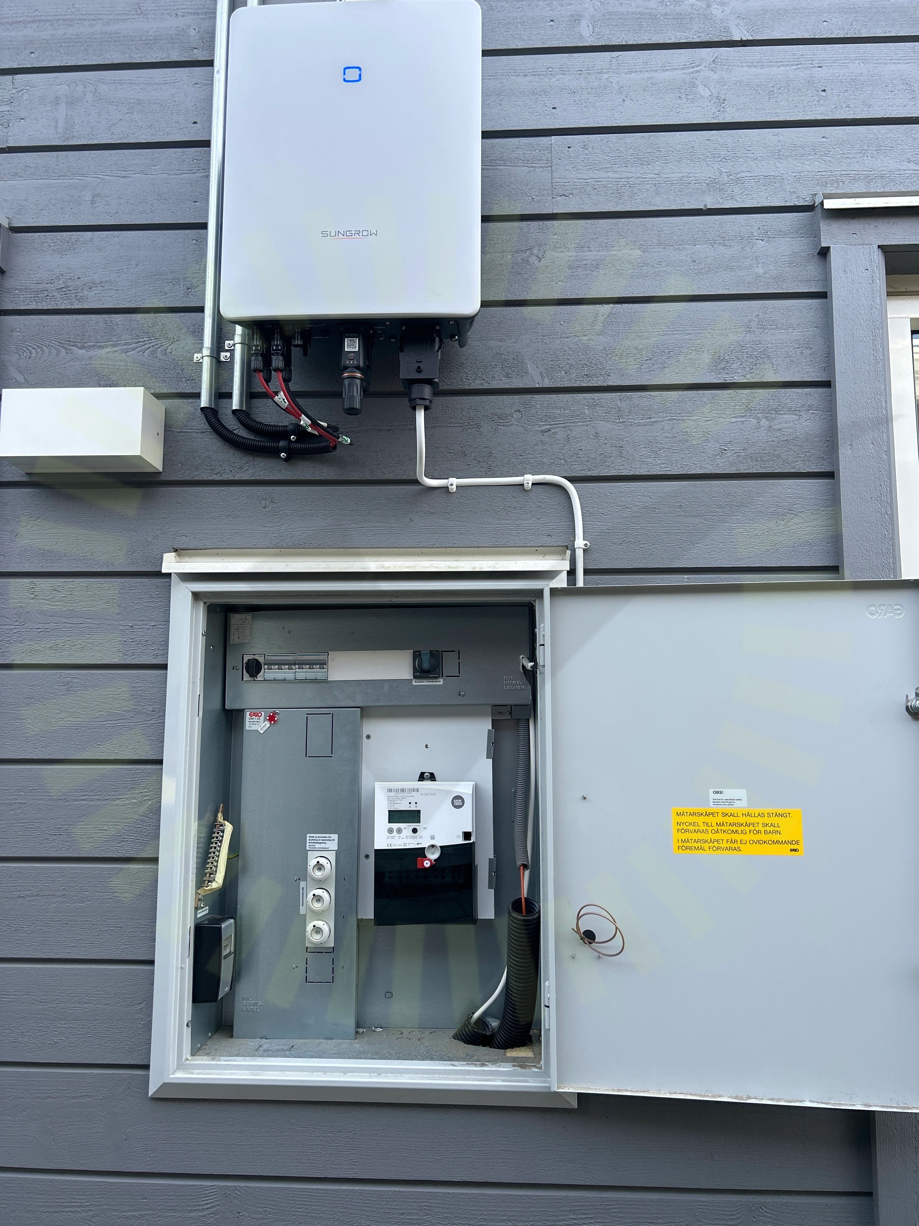 Informering av solceller