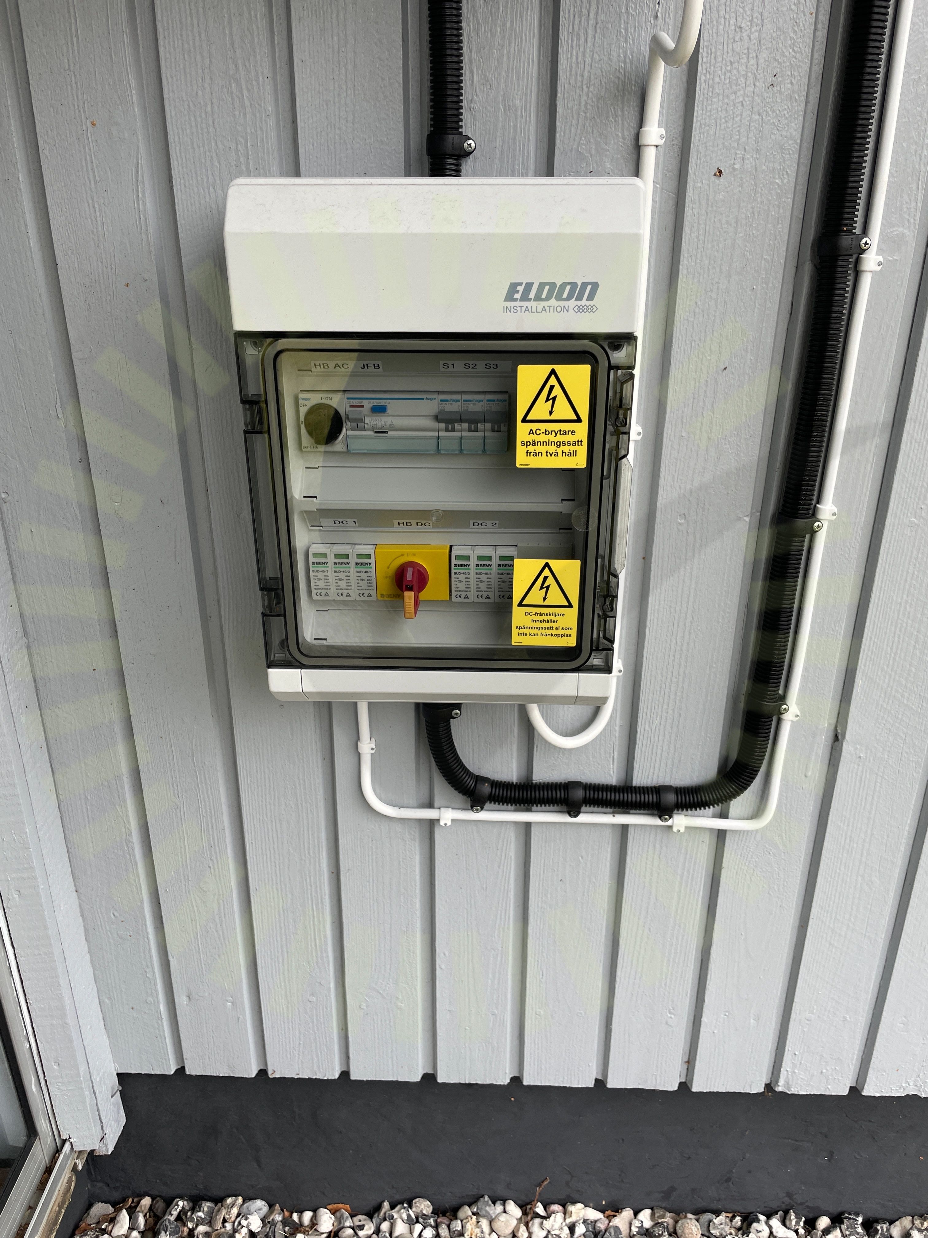 Informering av solceller