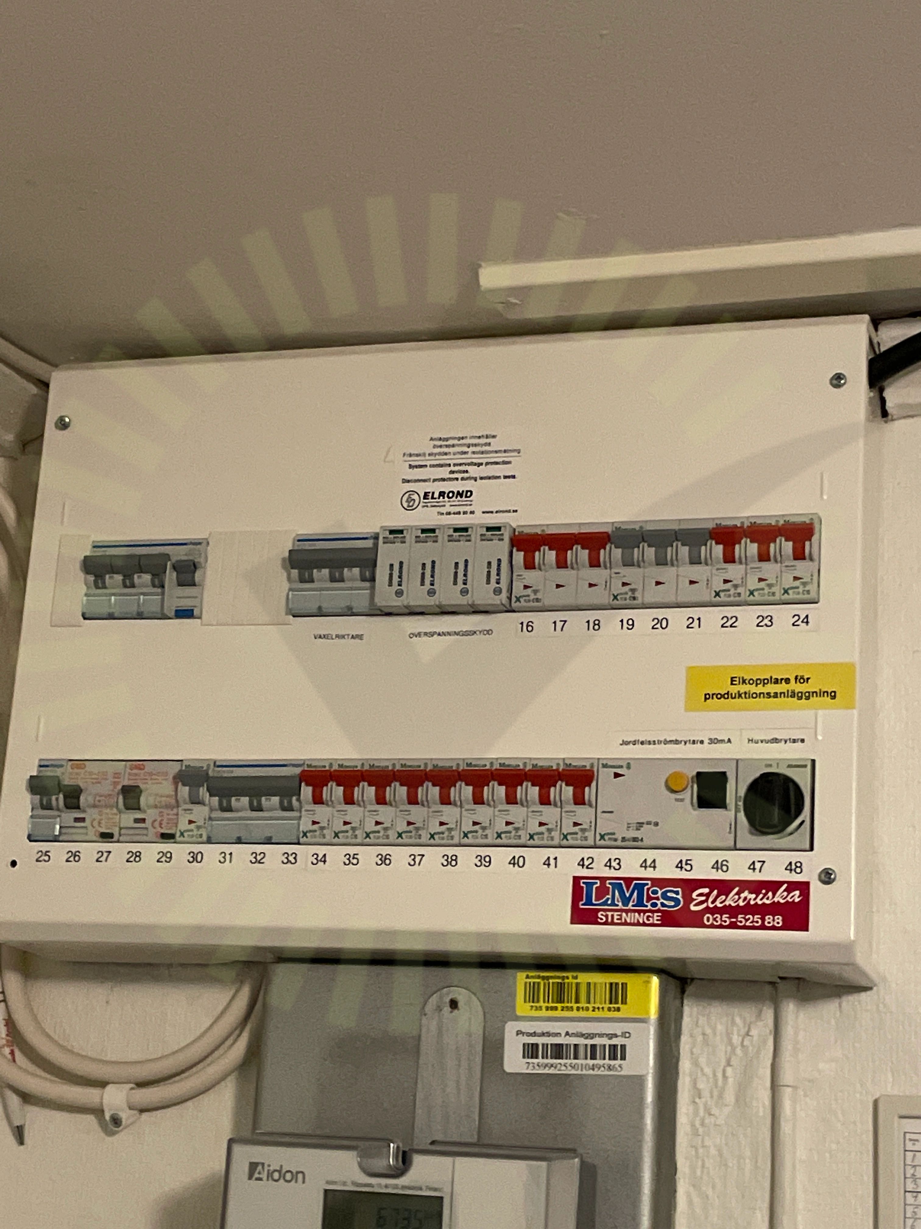 Informering av solceller
