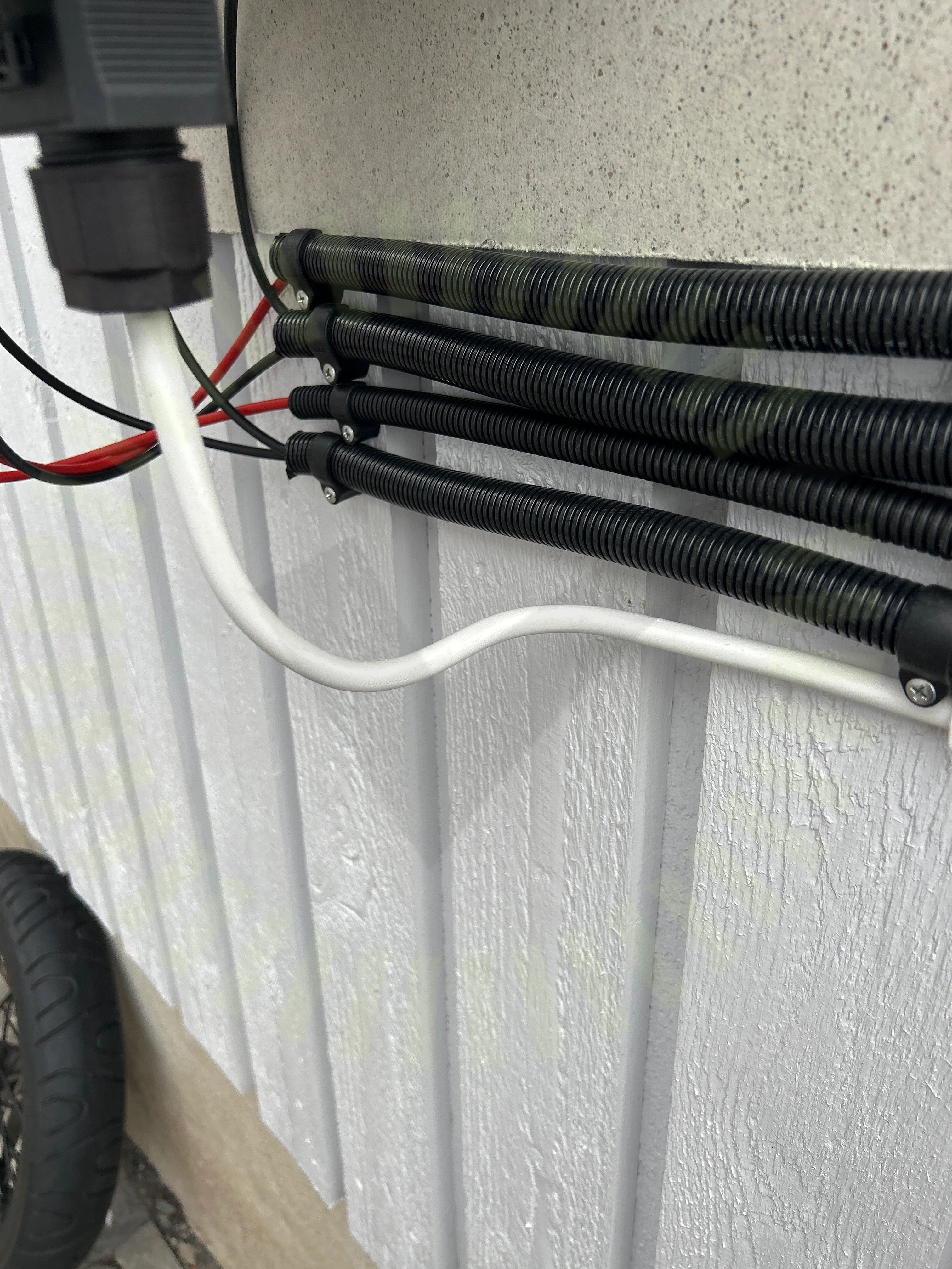 AC Kablage förläggning