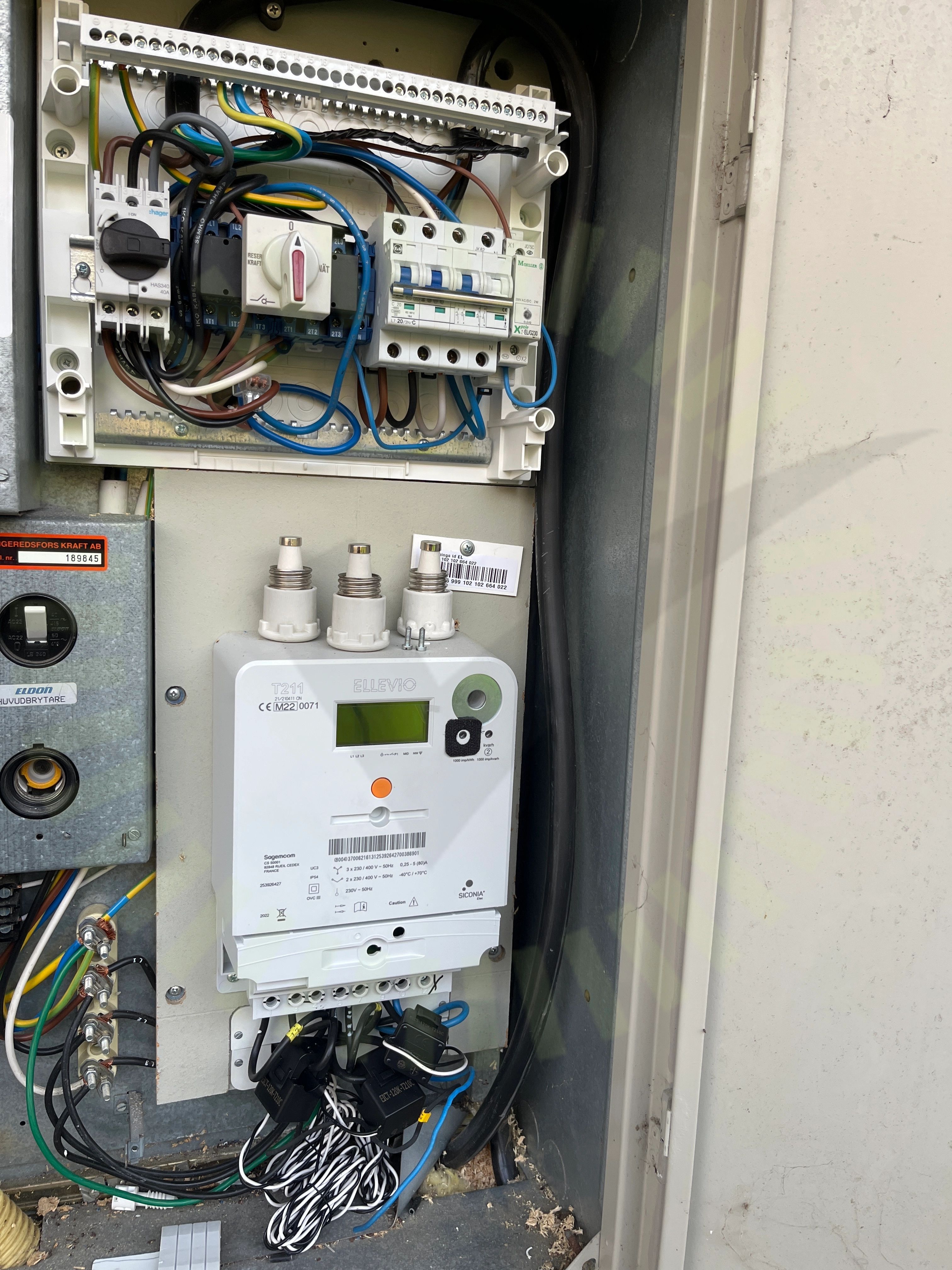 AC Kablage förläggning